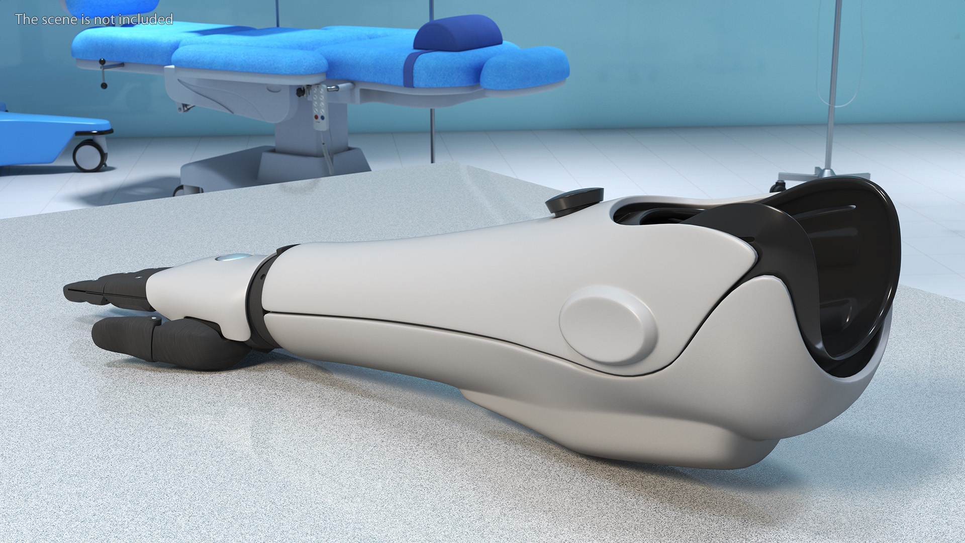 3D Prosthetic Arm Rigged