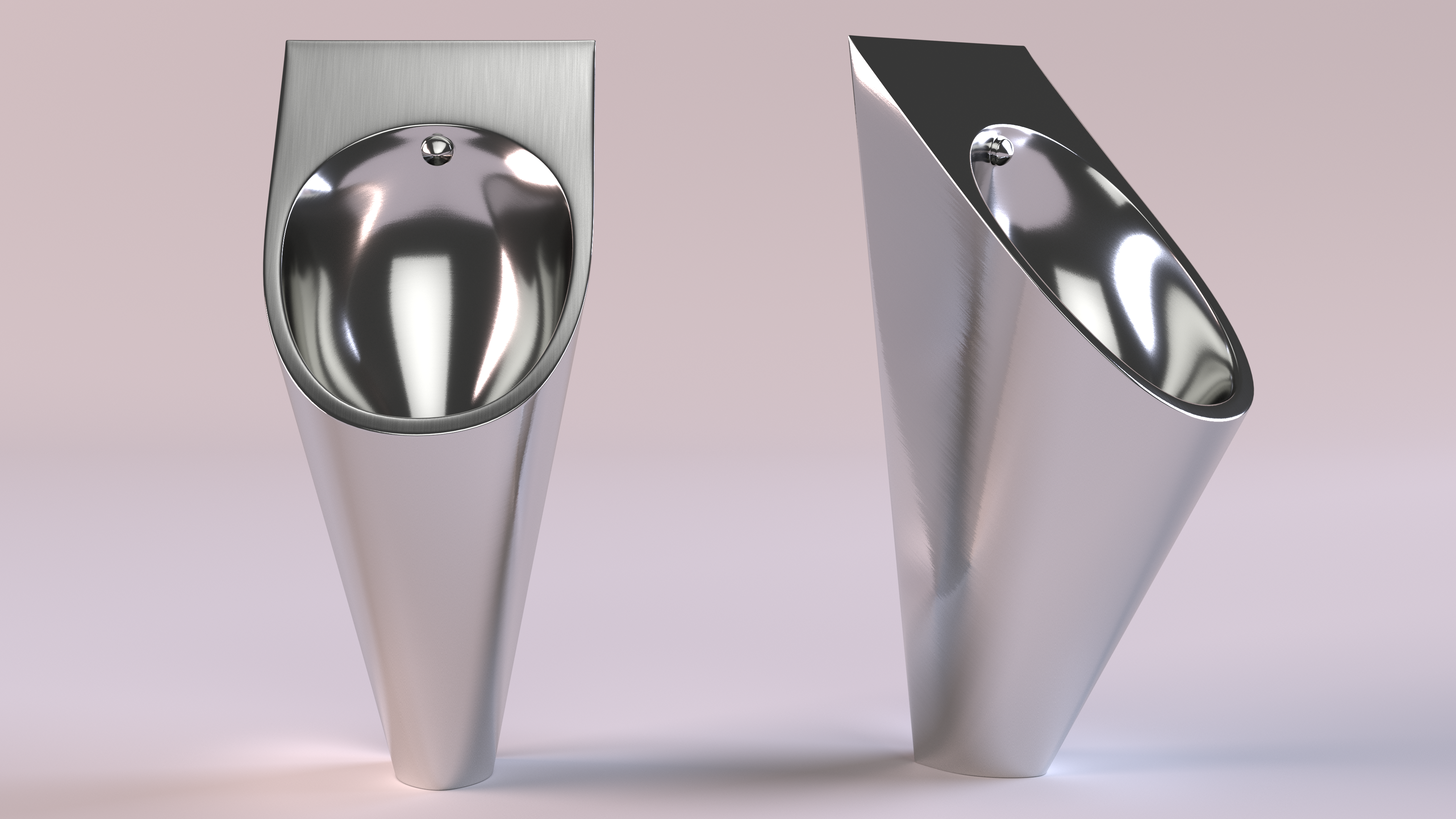 Stainless Steel Pod Urinal, view 12
