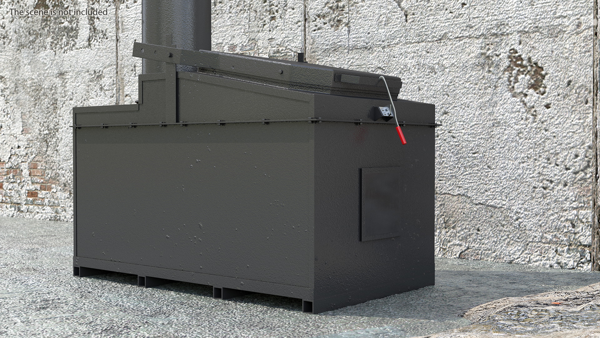3D Multi Purpose Incinerator Generic model