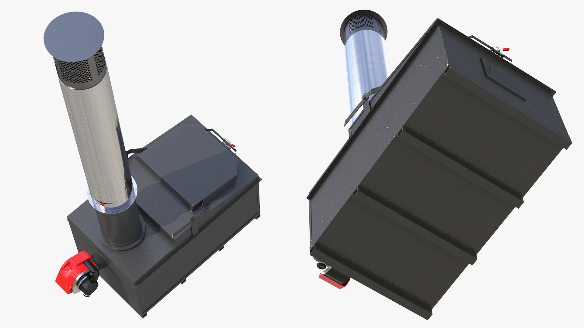 3D Multi Purpose Incinerator Generic model