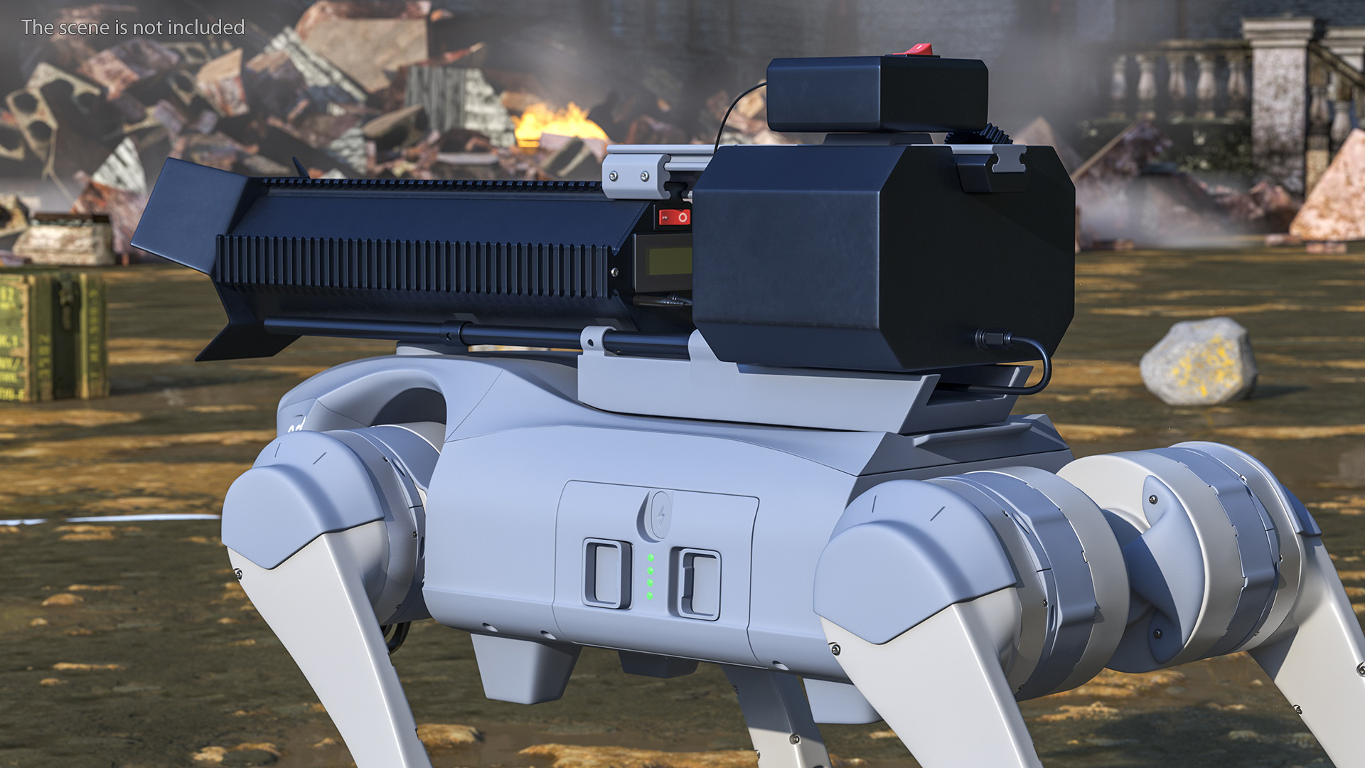 3D Robotics Flamethrower