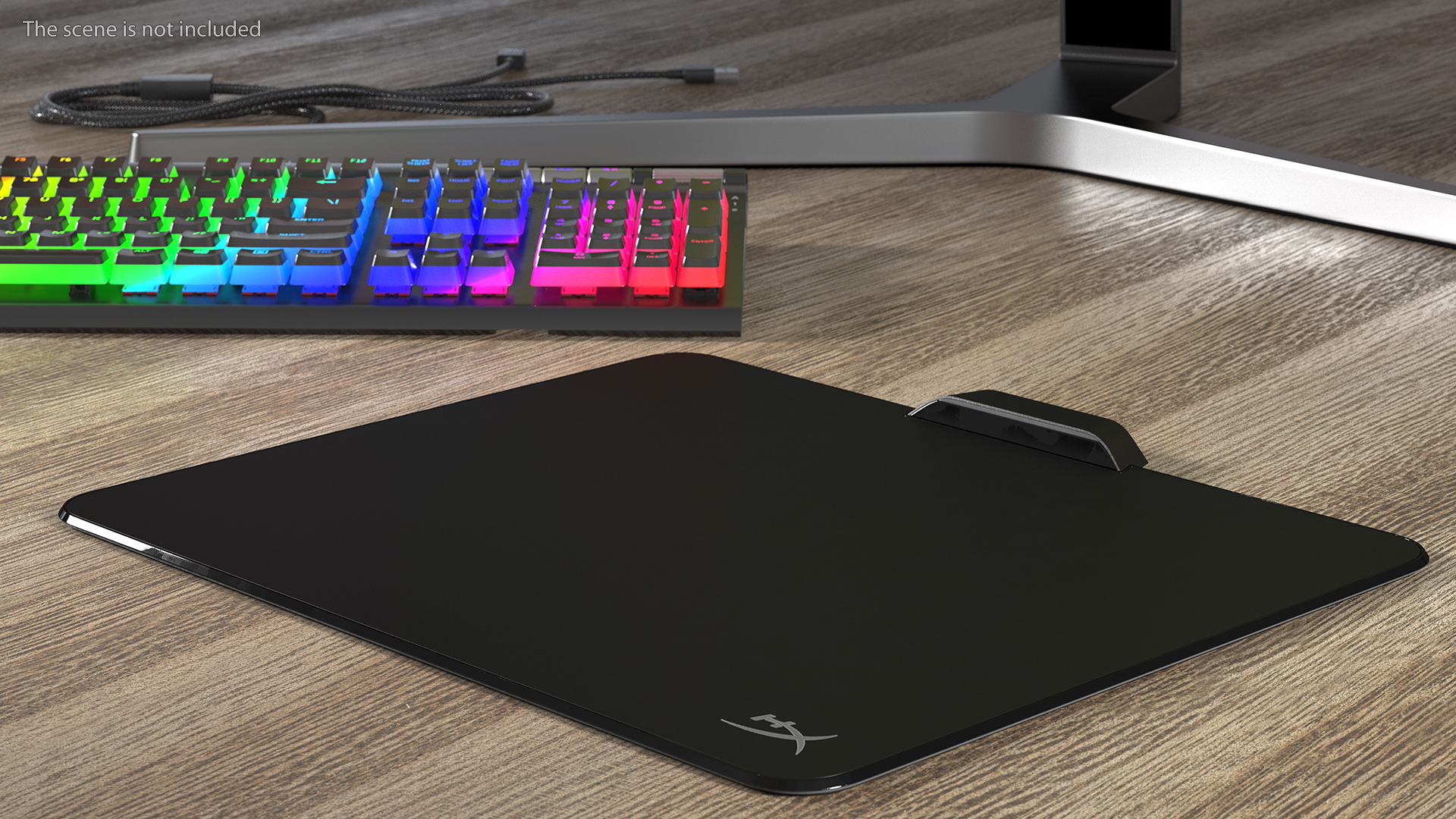 3D HyperX FURY Ultra RGB Gaming Mouse Pad model