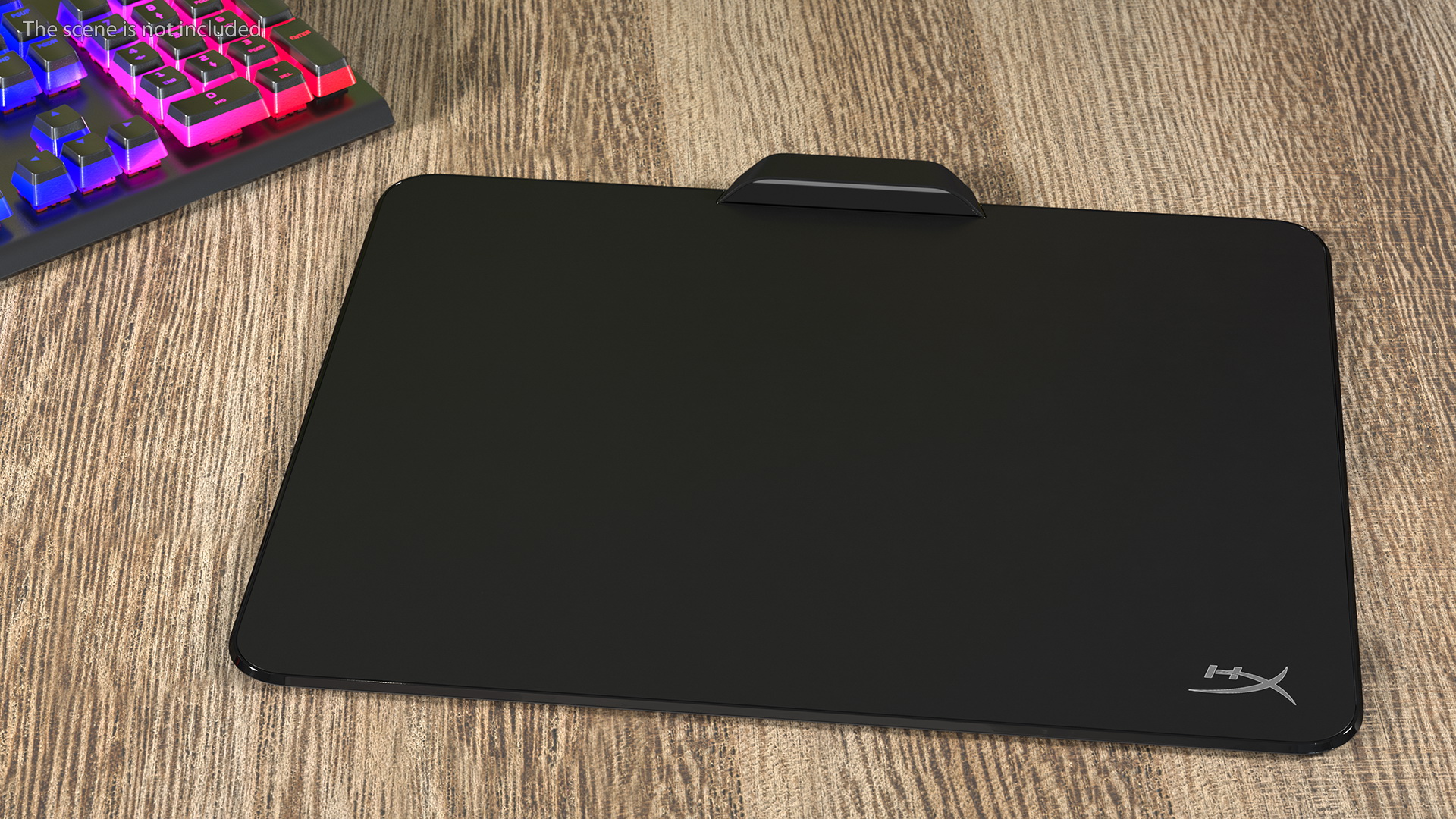 3D HyperX FURY Ultra RGB Gaming Mouse Pad model