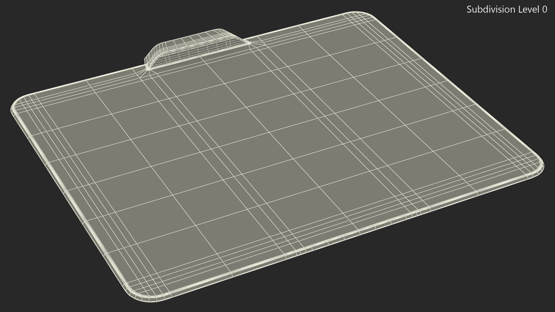 3D HyperX FURY Ultra RGB Gaming Mouse Pad model