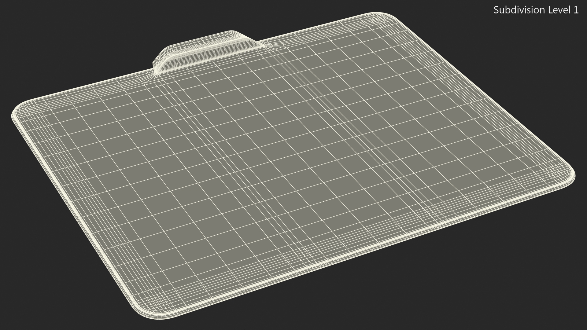 3D HyperX FURY Ultra RGB Gaming Mouse Pad model