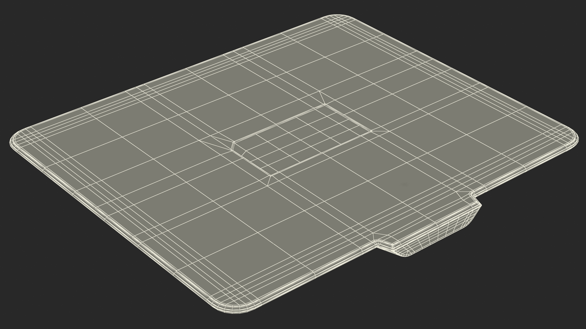 3D HyperX FURY Ultra RGB Gaming Mouse Pad model