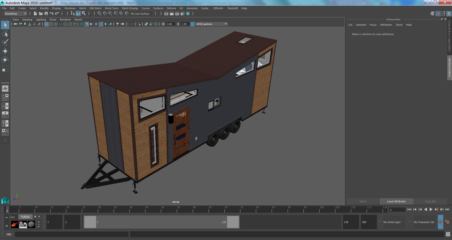 3D Tiny House for Travel