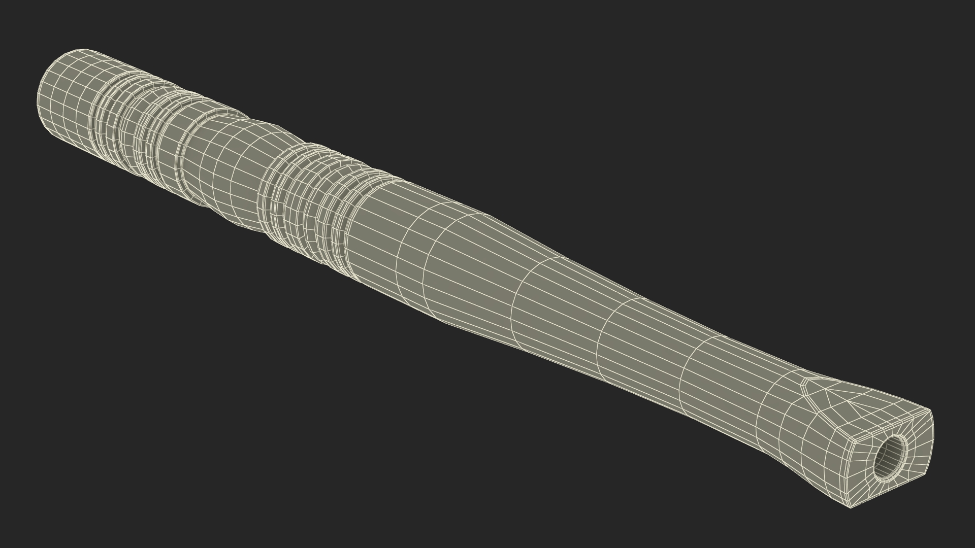 3D Handmade Cigarette Holder Long Light