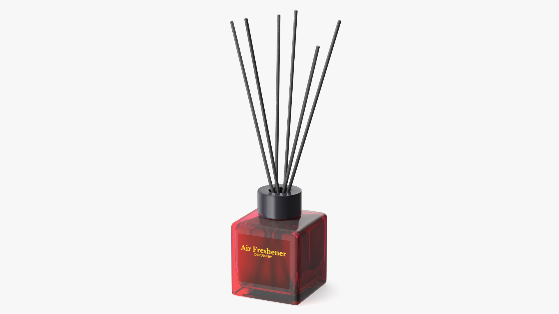 3D Stick Air Freshener Red model