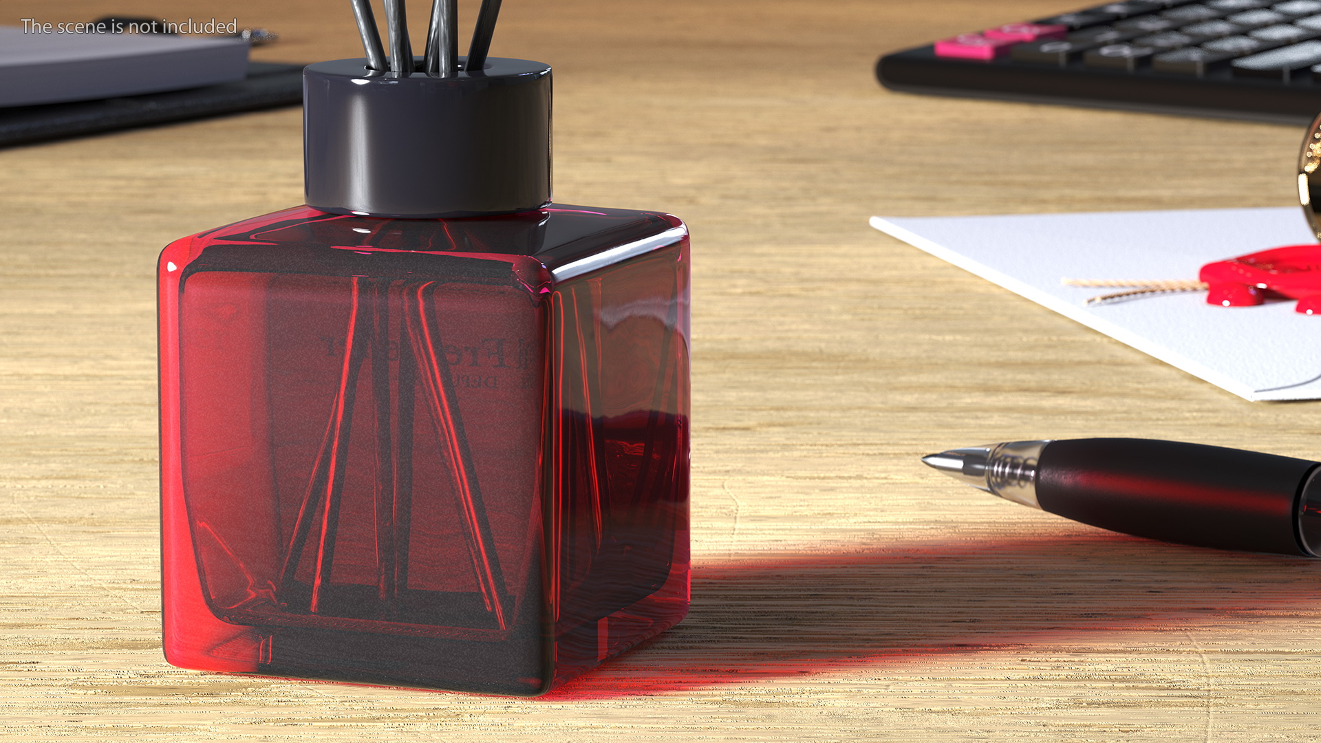 3D Stick Air Freshener Red model