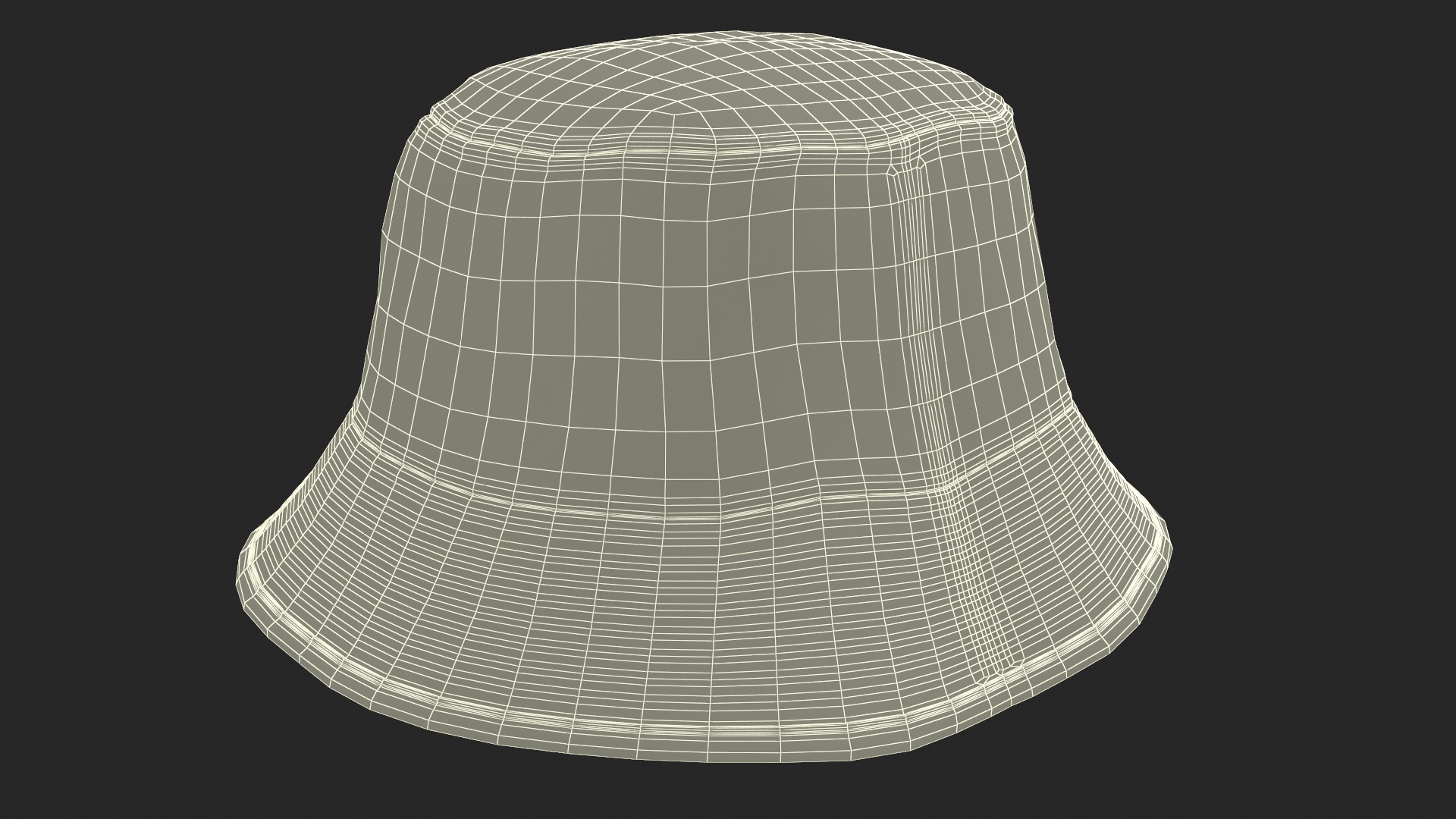 Cotton Fisherman Bucket Hat 3D