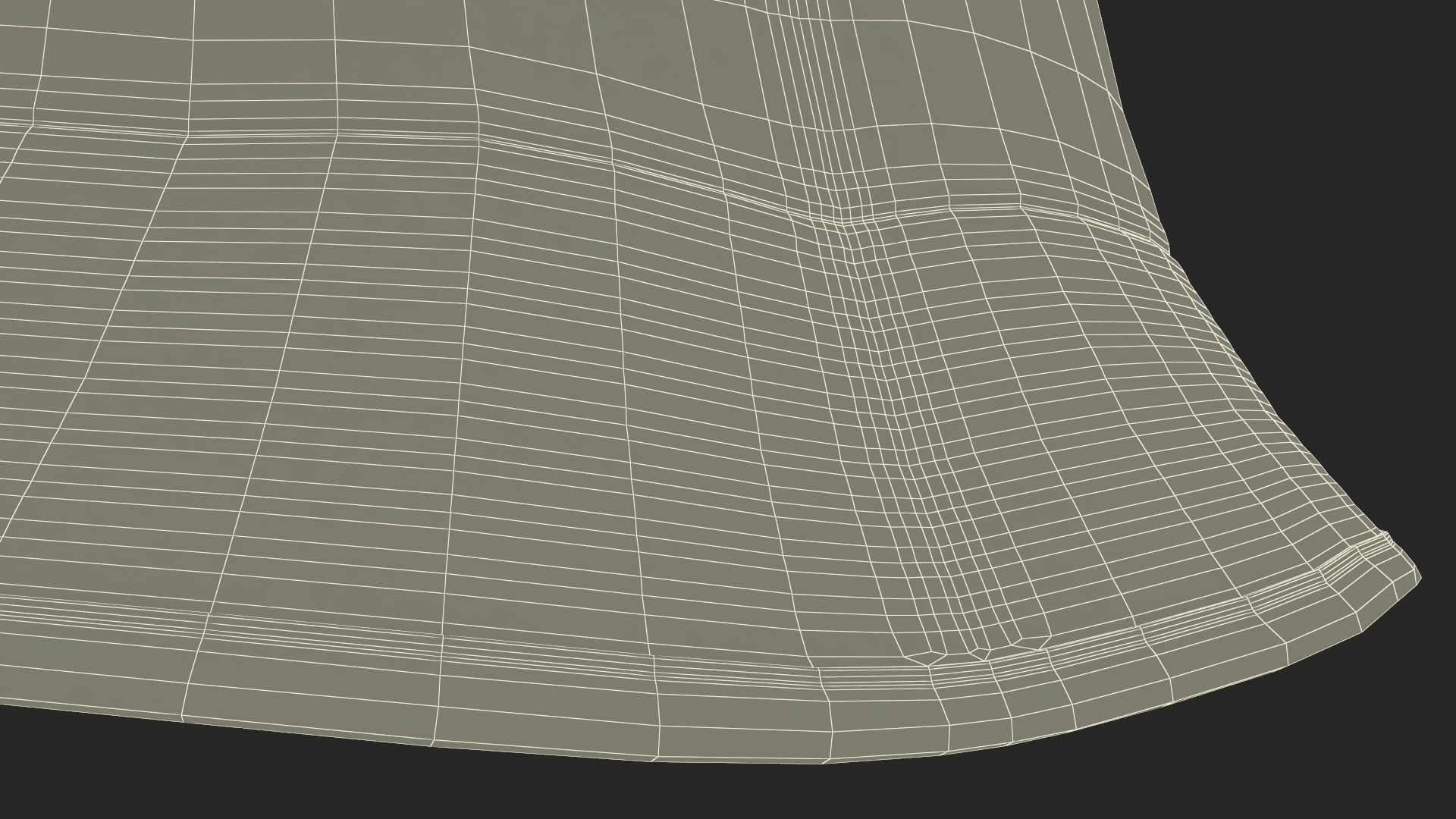 Cotton Fisherman Bucket Hat 3D