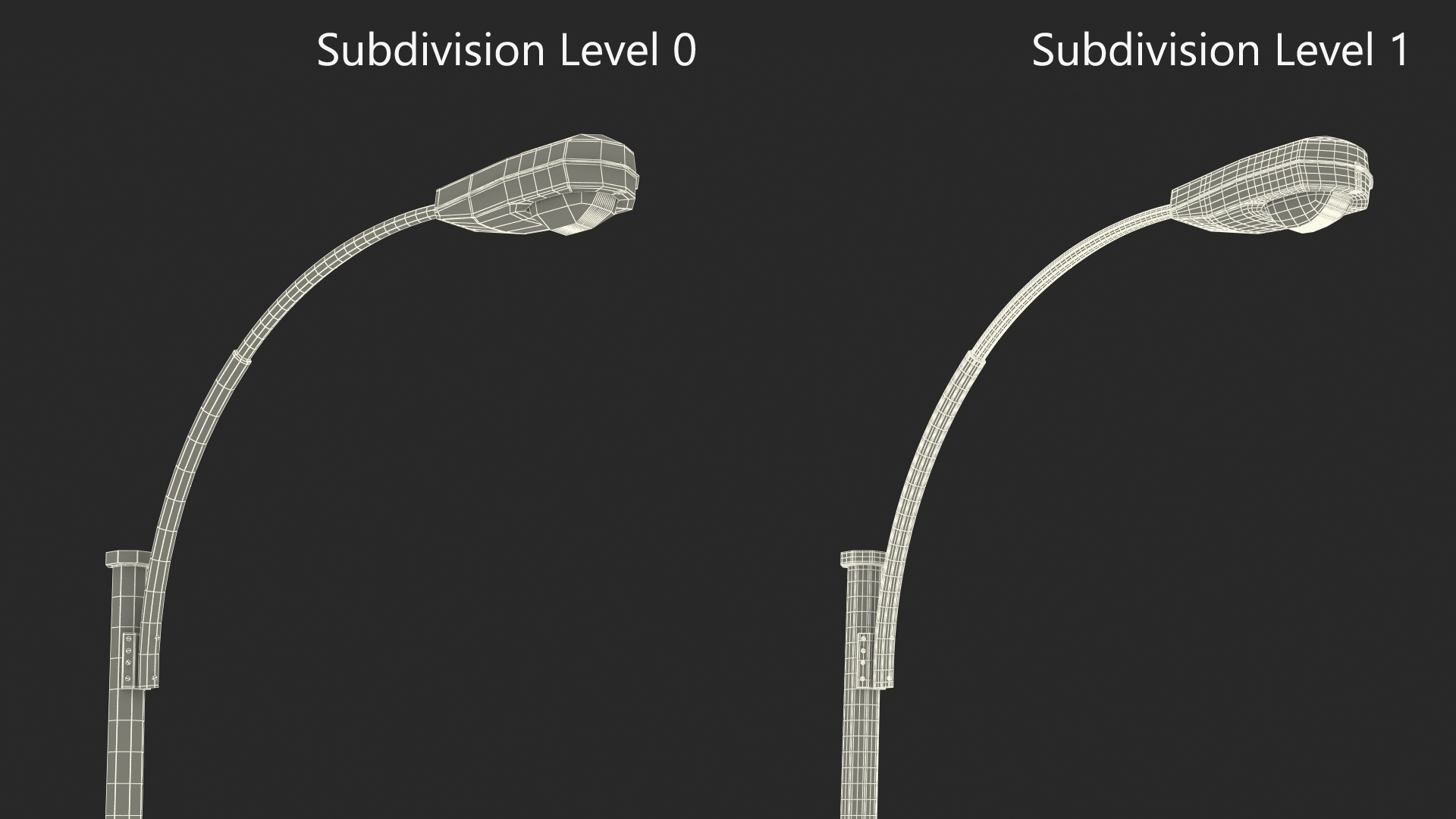 Street Light Pole 3D