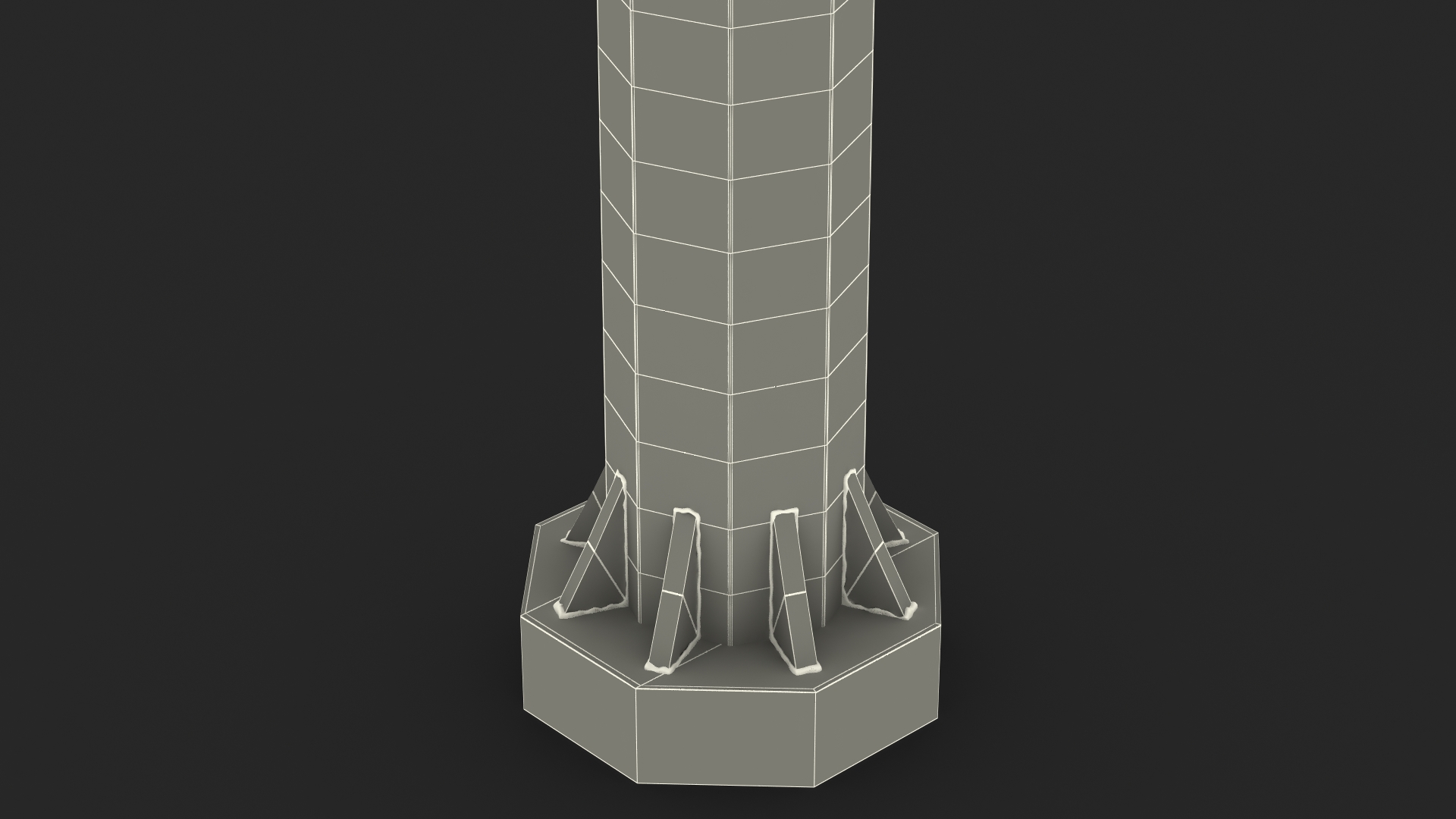 Street Light Pole 3D