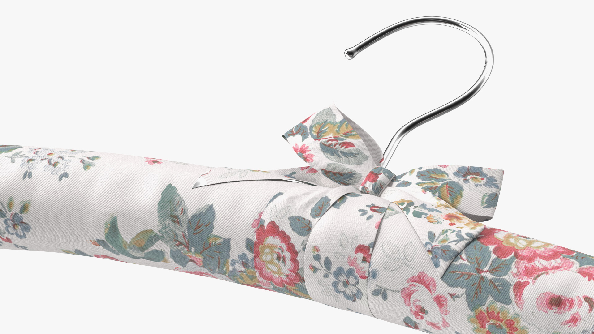 3D Soft Satin Rack with Flowers model