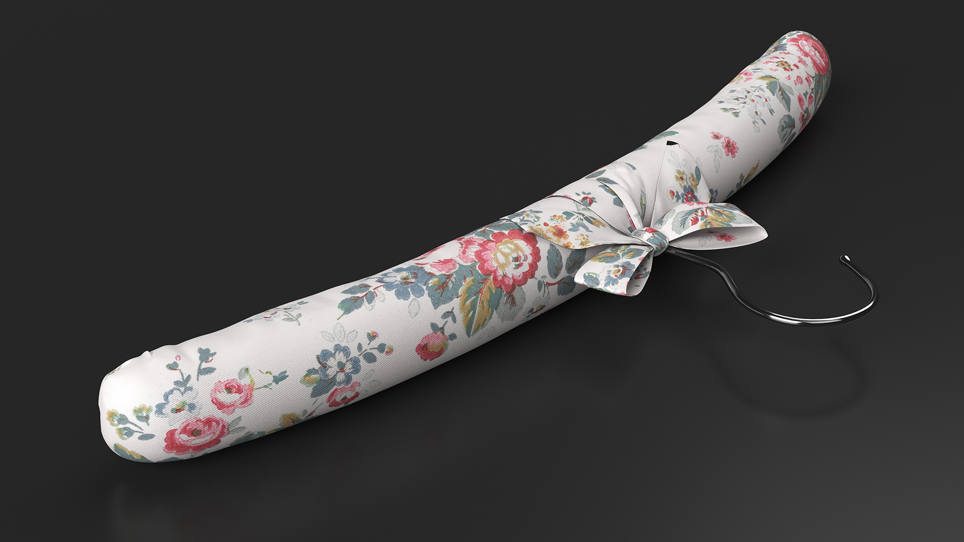 3D Soft Satin Rack with Flowers model