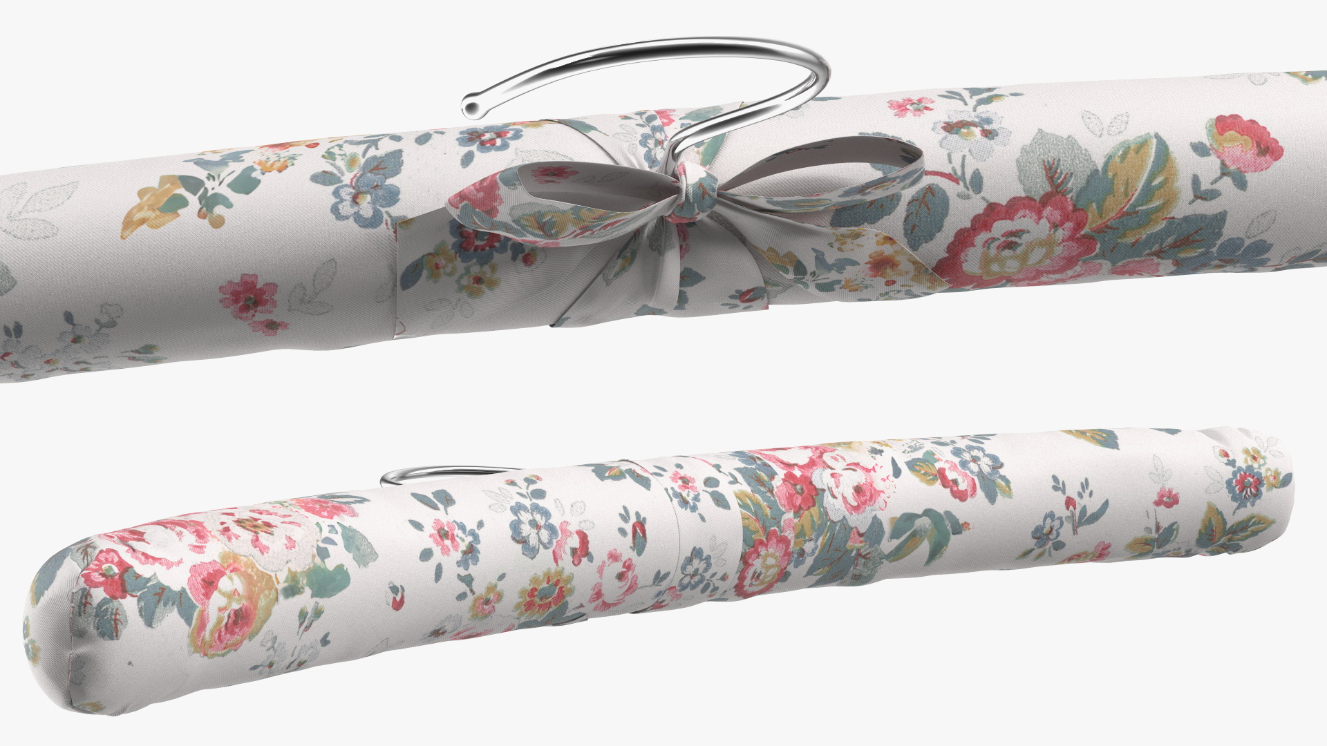 3D Soft Satin Rack with Flowers model