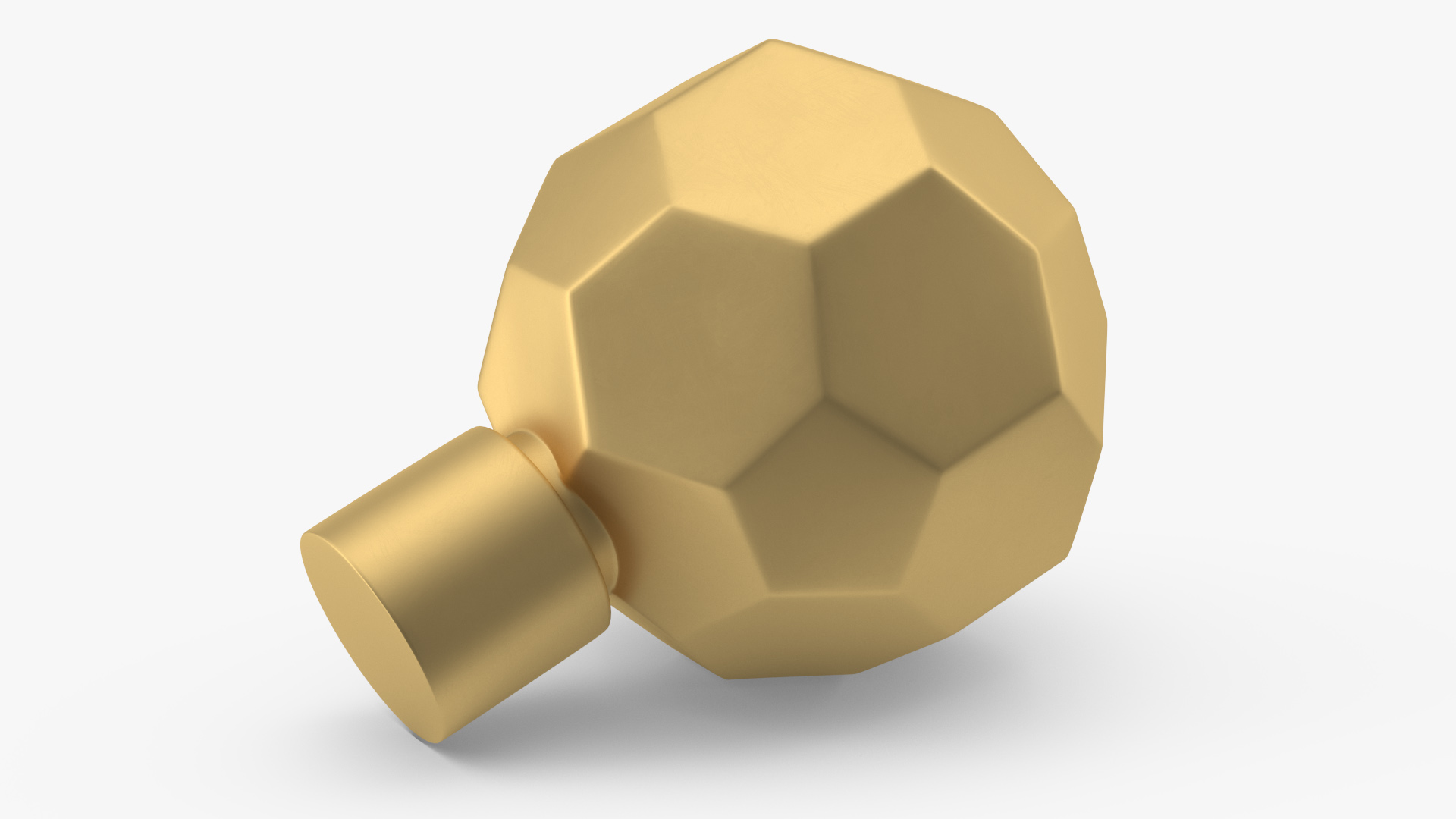 Kitchen Cabinet Handle Knob Spherical Bronze 3D model