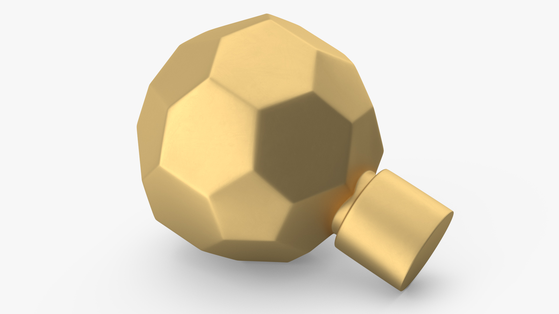 Kitchen Cabinet Handle Knob Spherical Bronze 3D model