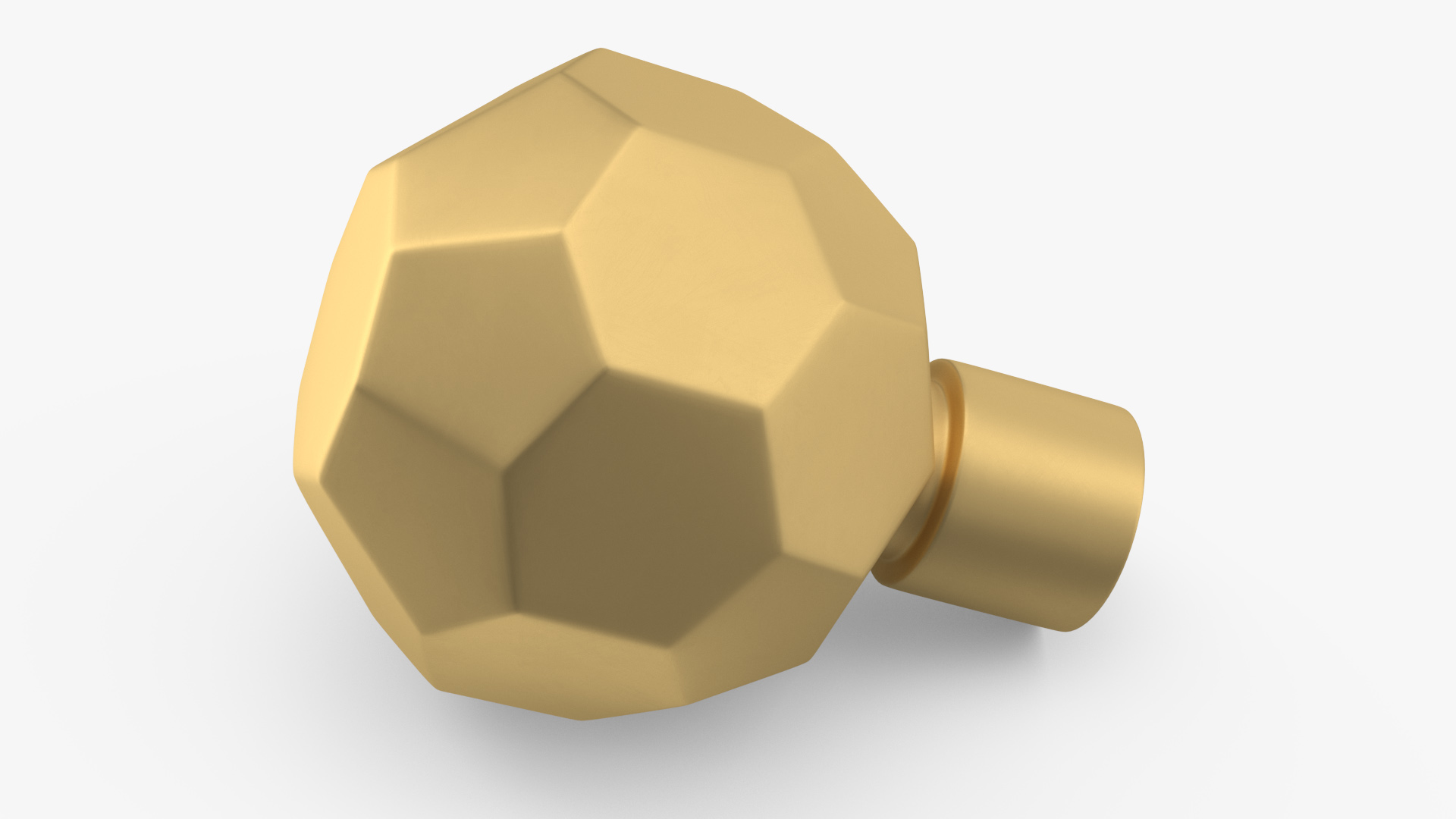 Kitchen Cabinet Handle Knob Spherical Bronze 3D model