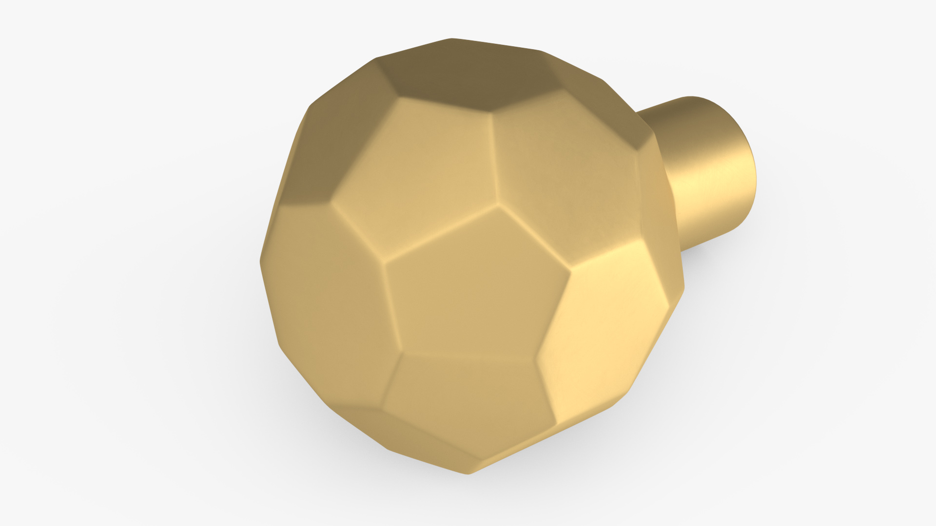 Kitchen Cabinet Handle Knob Spherical Bronze 3D model