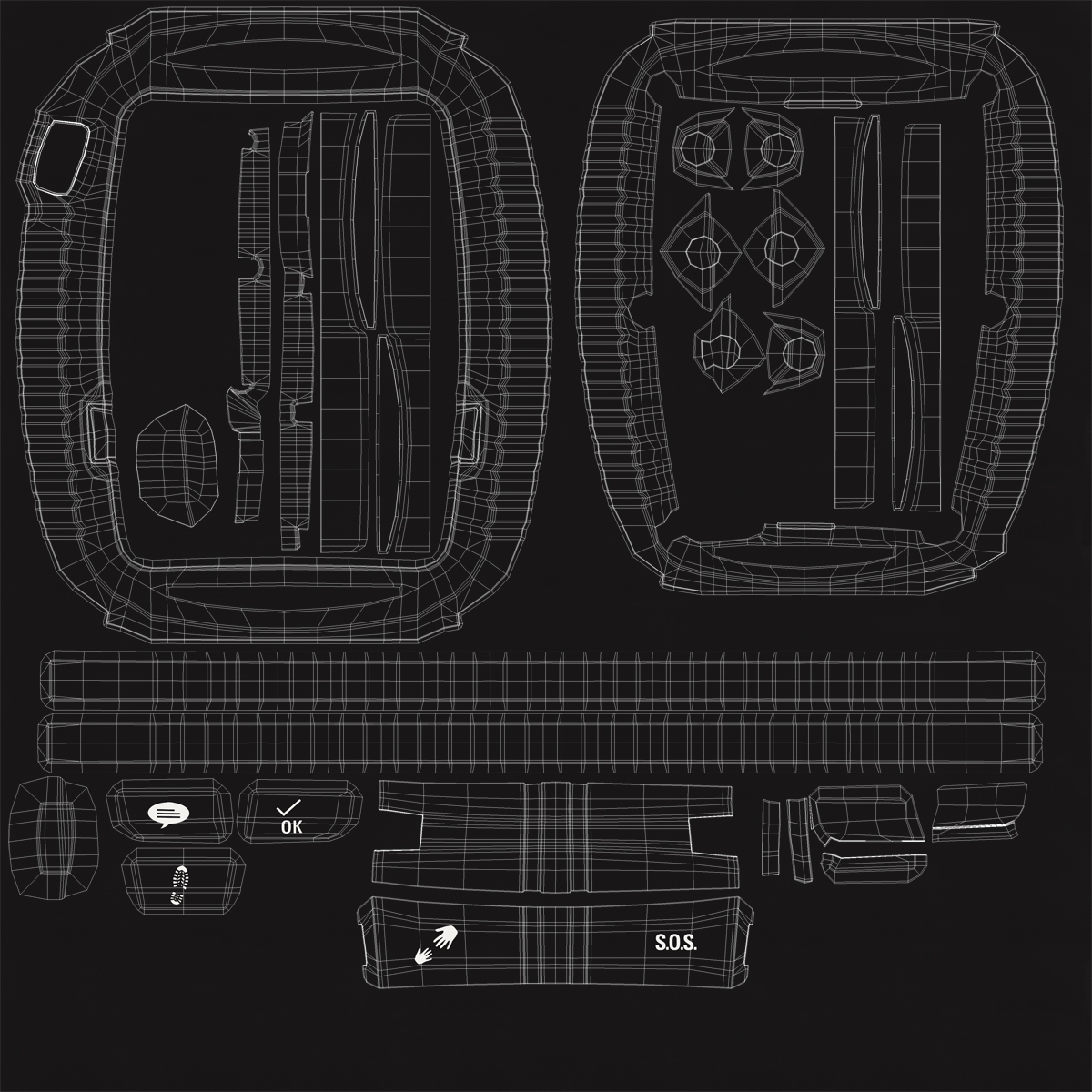 3D Satellite GPS Messenger and Tracking Spot Gen3