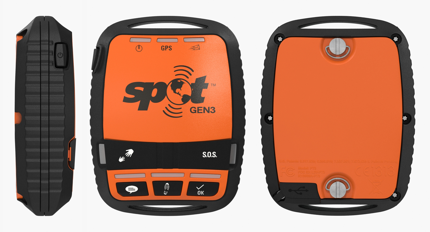 3D Satellite GPS Messenger and Tracking Spot Gen3