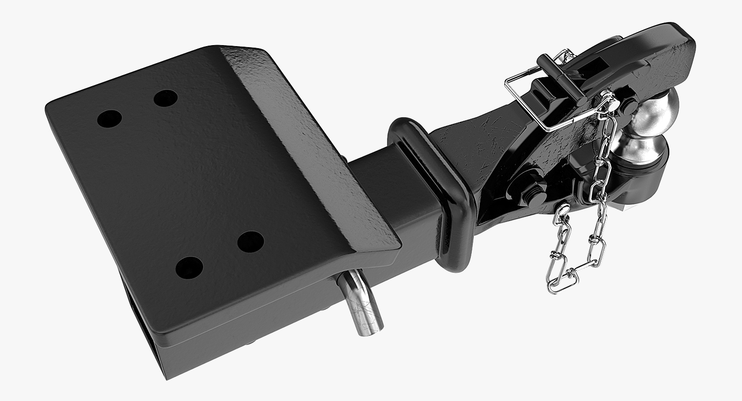 3D Tow Hitch Receiver model