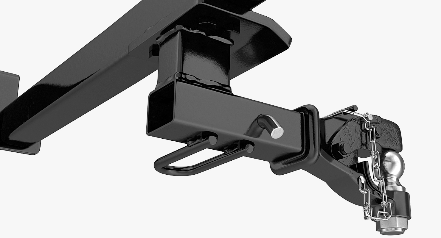 3D Tow Hitch Receiver model
