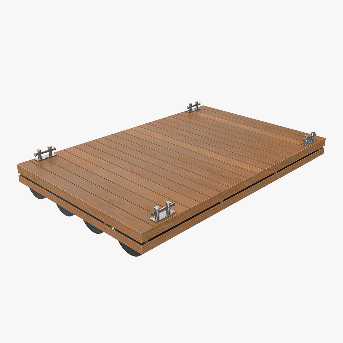 Floating Pontoon 3D Model