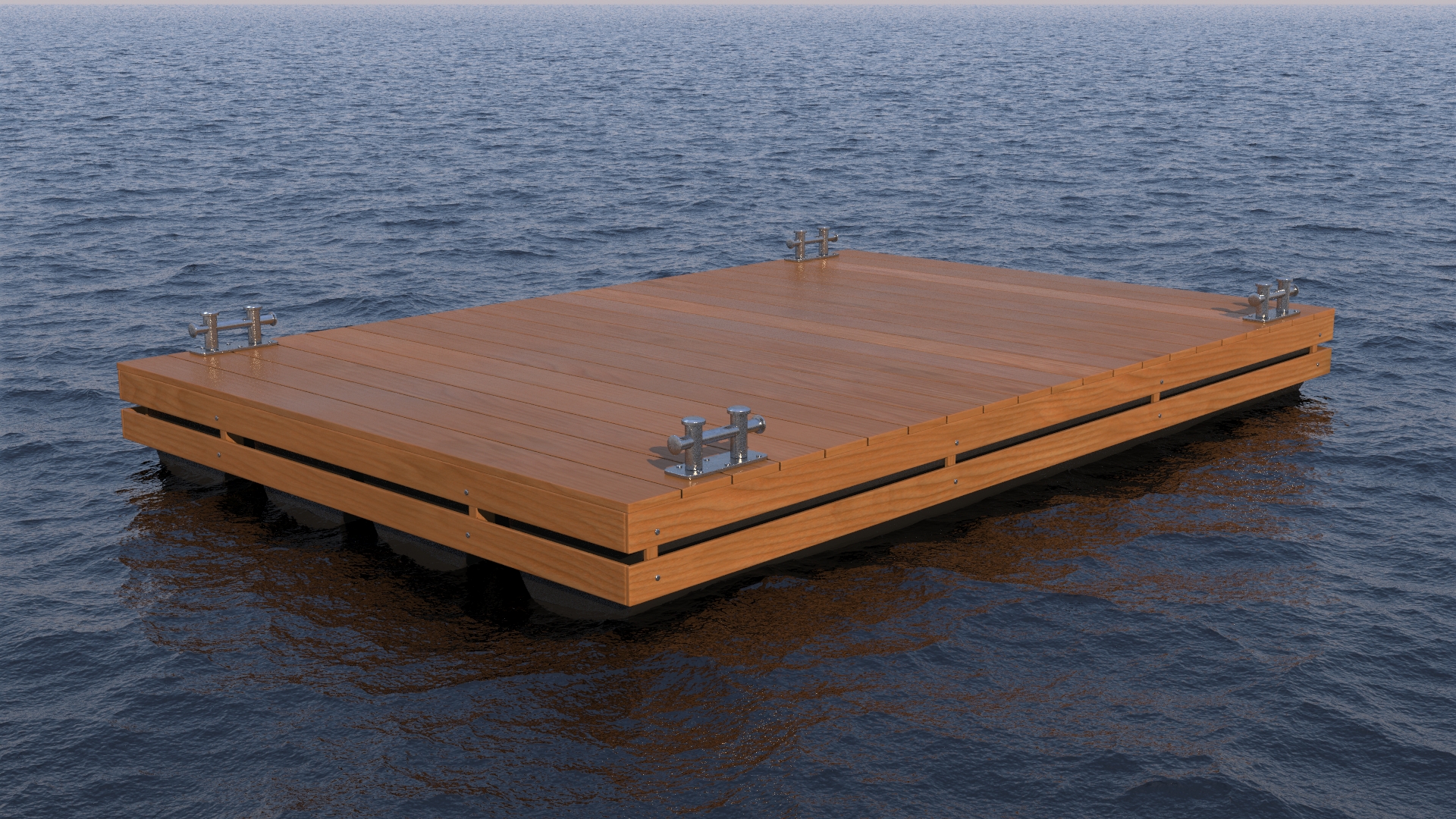 3D Floating Pontoon