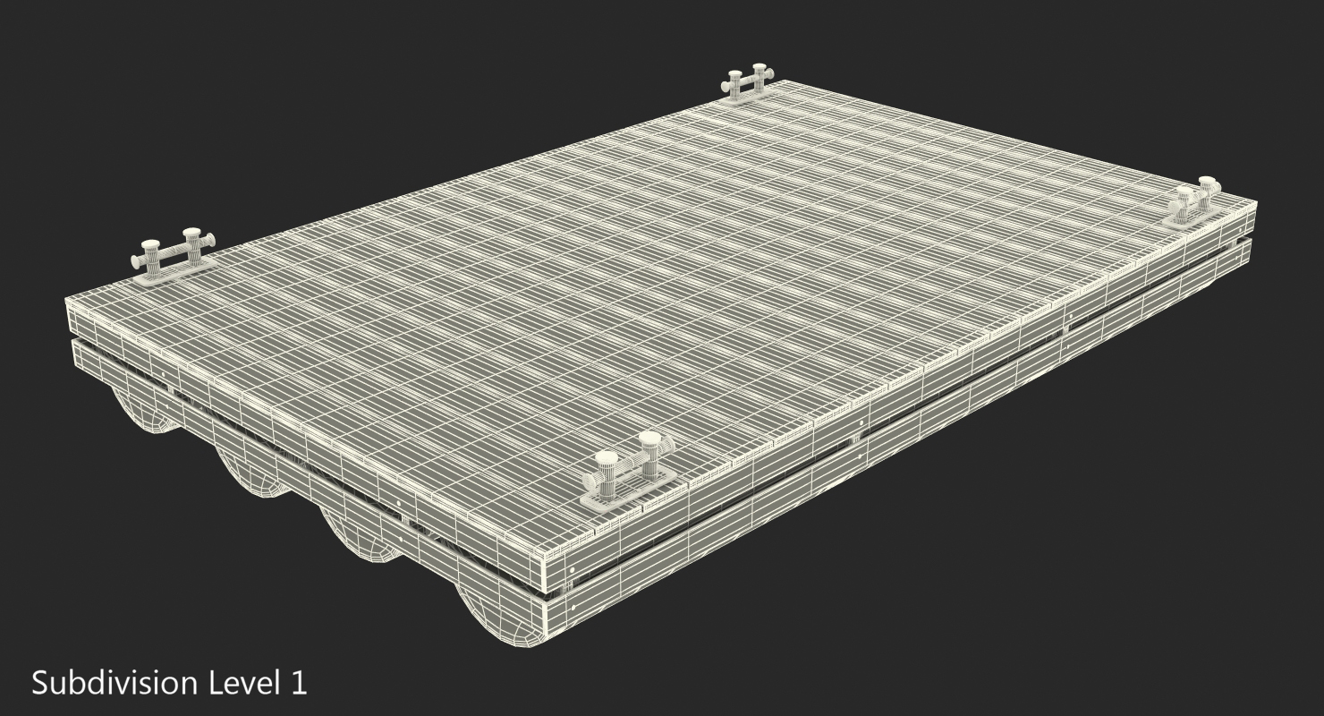 3D Floating Pontoon