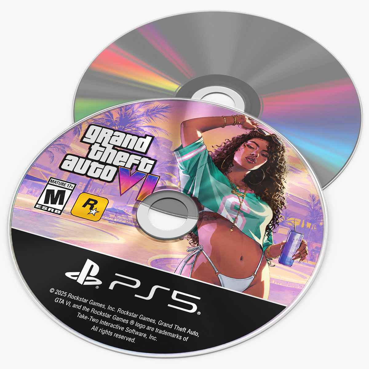 GTA VI PlayStation 5 Game Disc