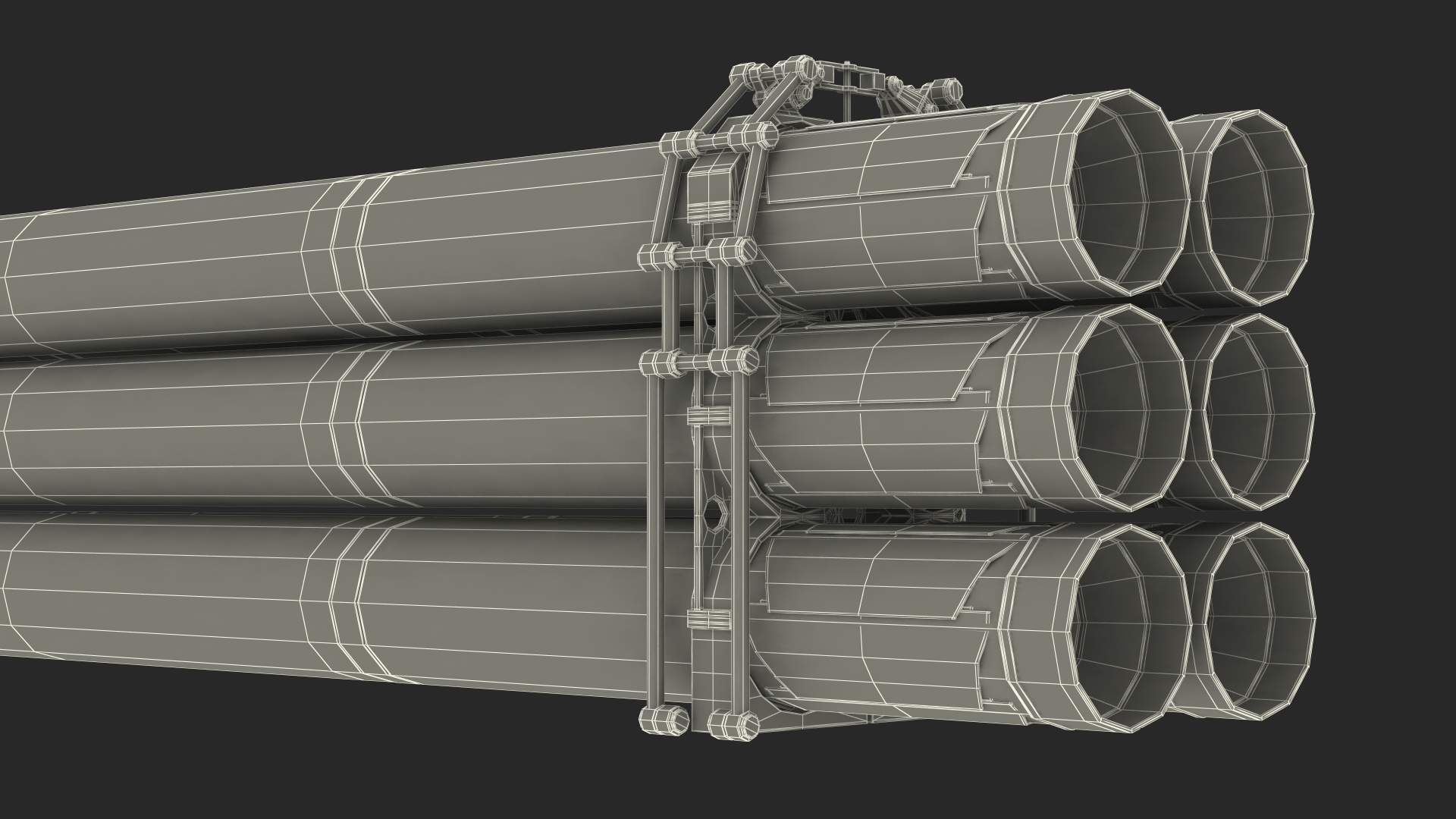 3D Spare Rockets model