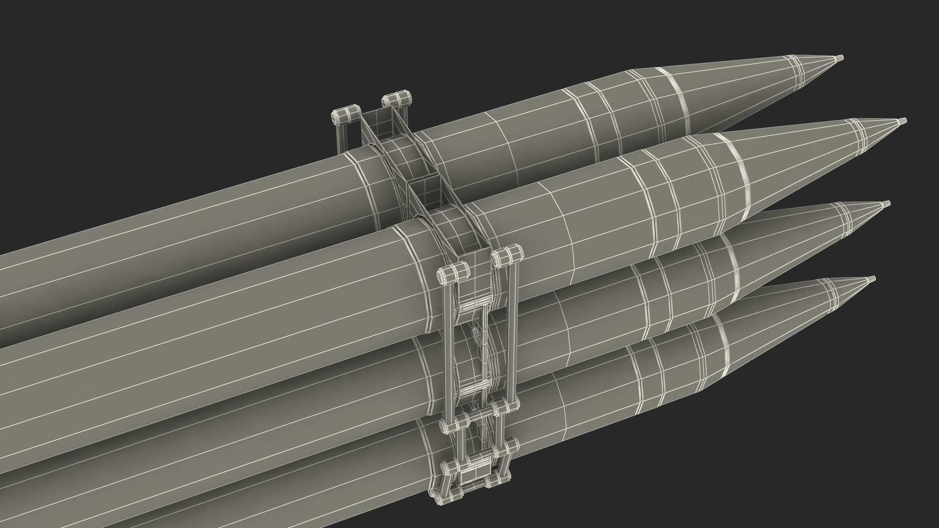 3D Spare Rockets model