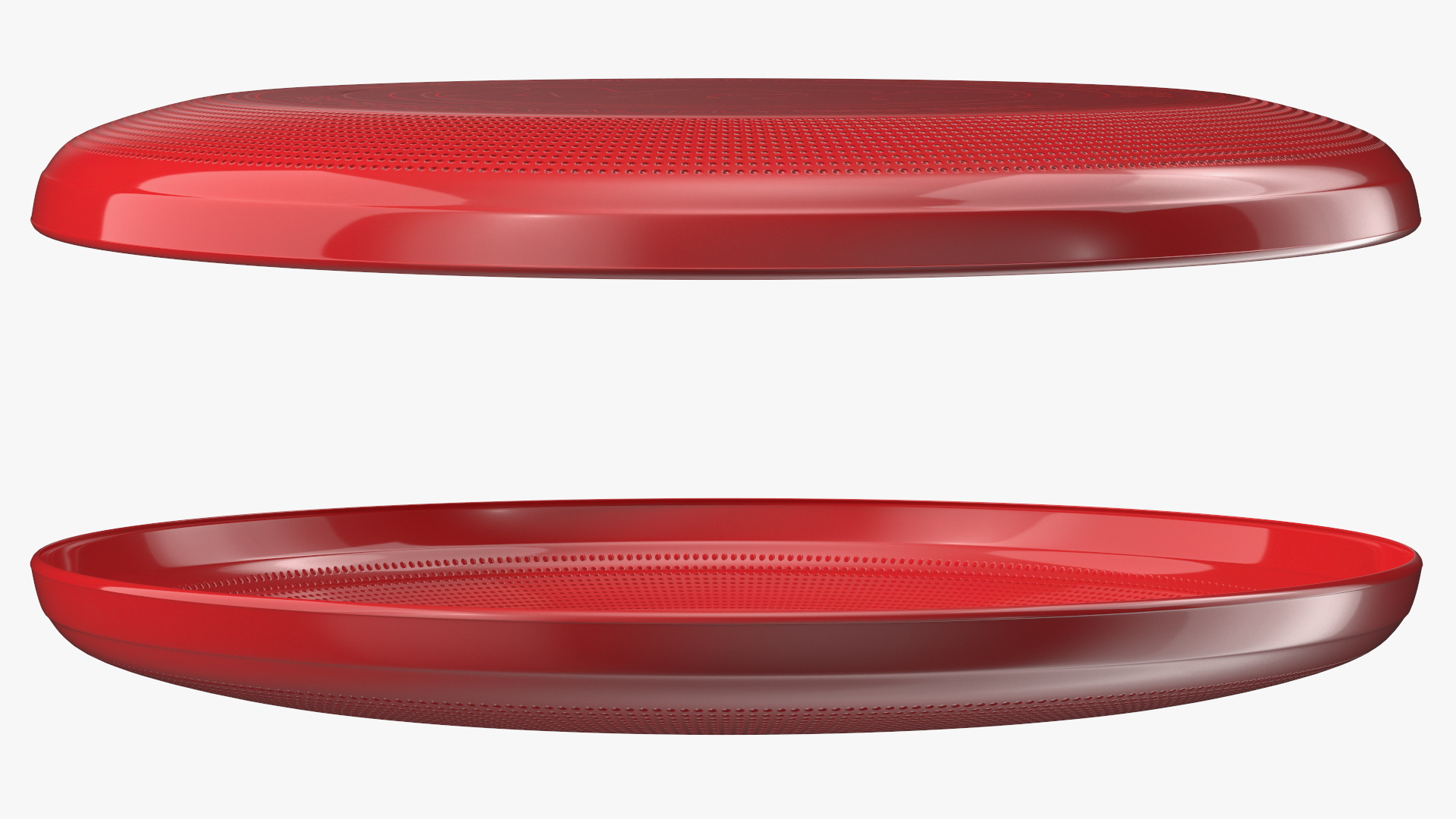 3D Professional Ultimate Frisbee Disc Red model