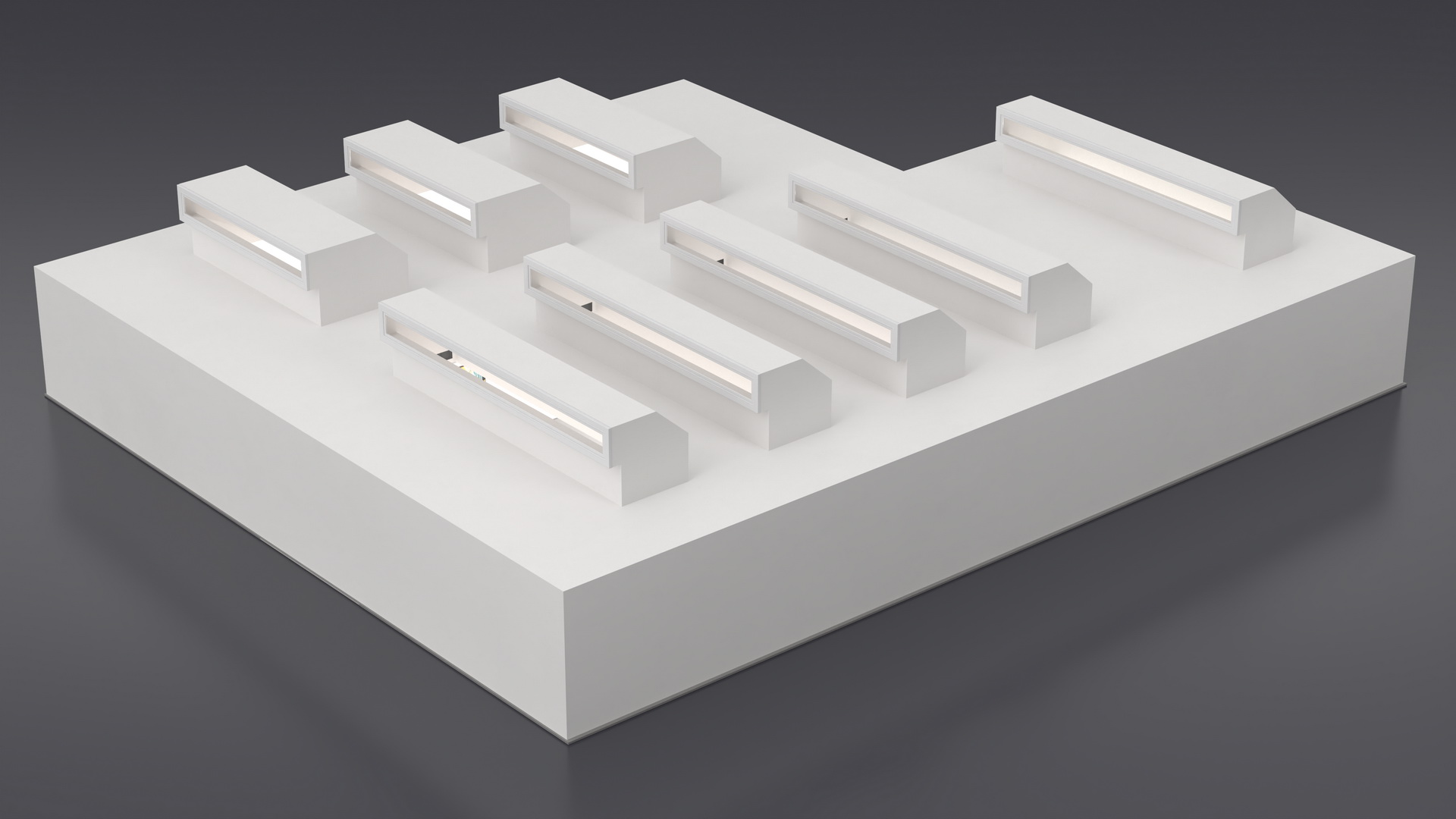 3D model Art Gallery Interior