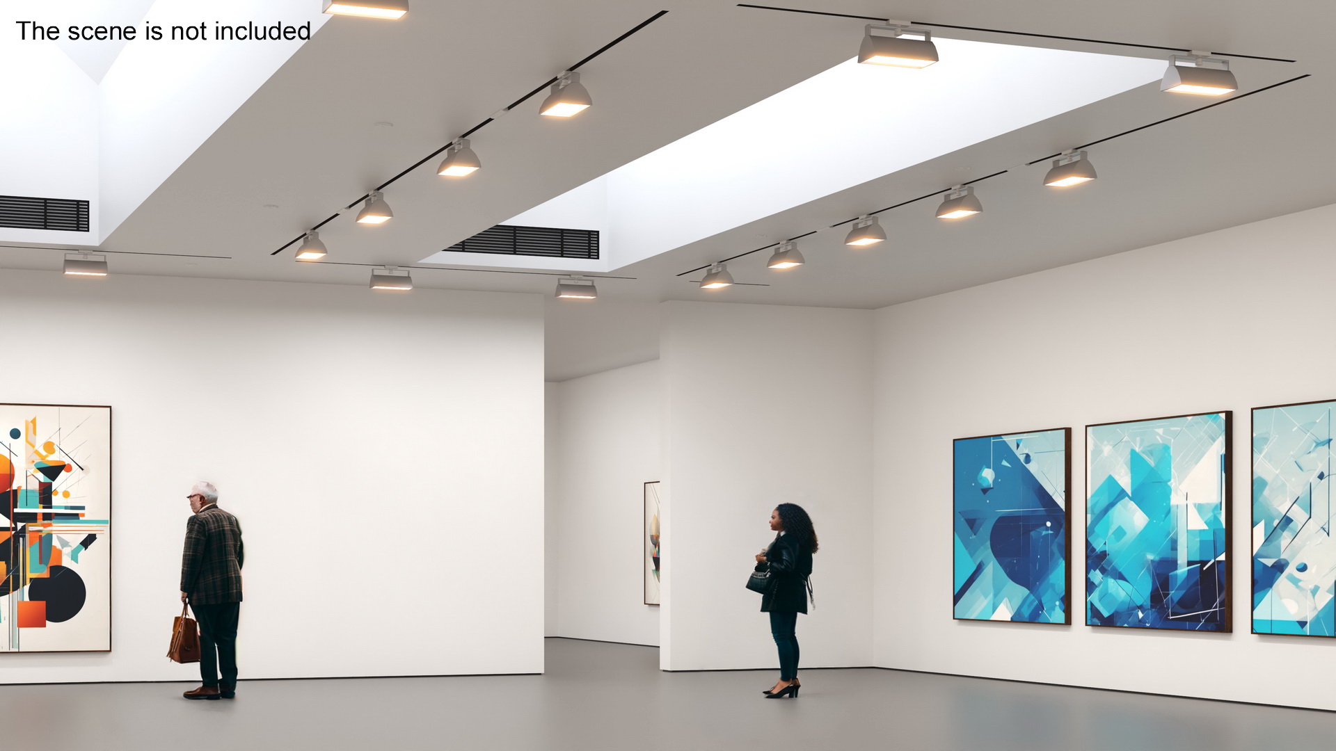3D model Art Gallery Interior