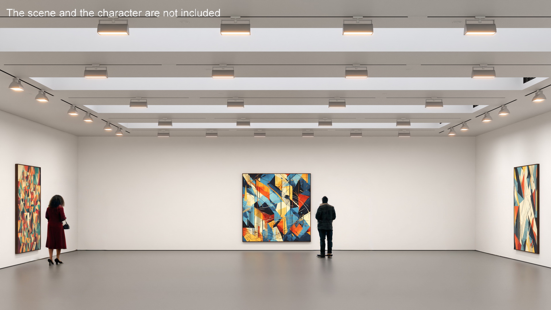 3D model Art Gallery Interior
