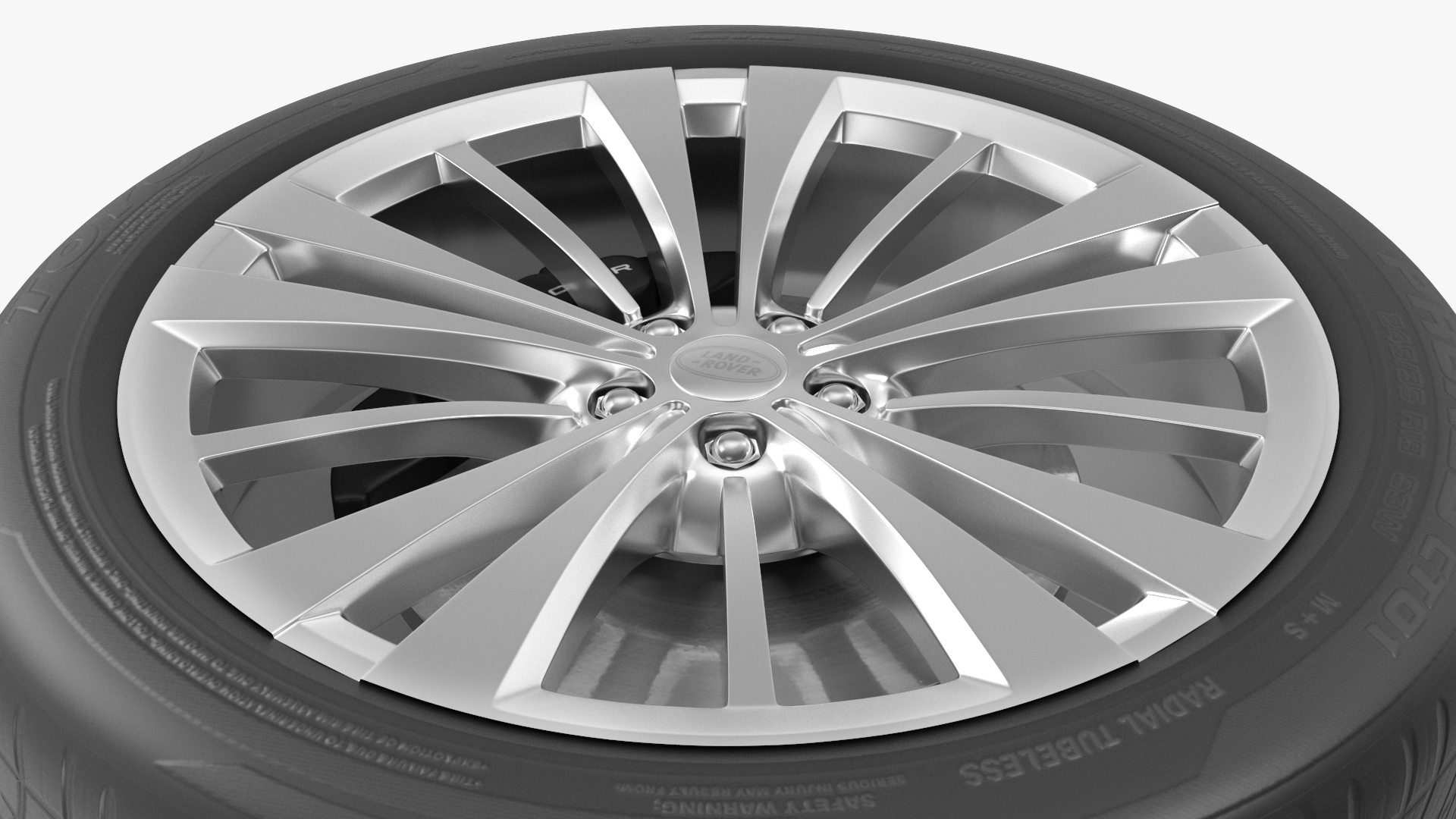 Range Rover Wheel 3D