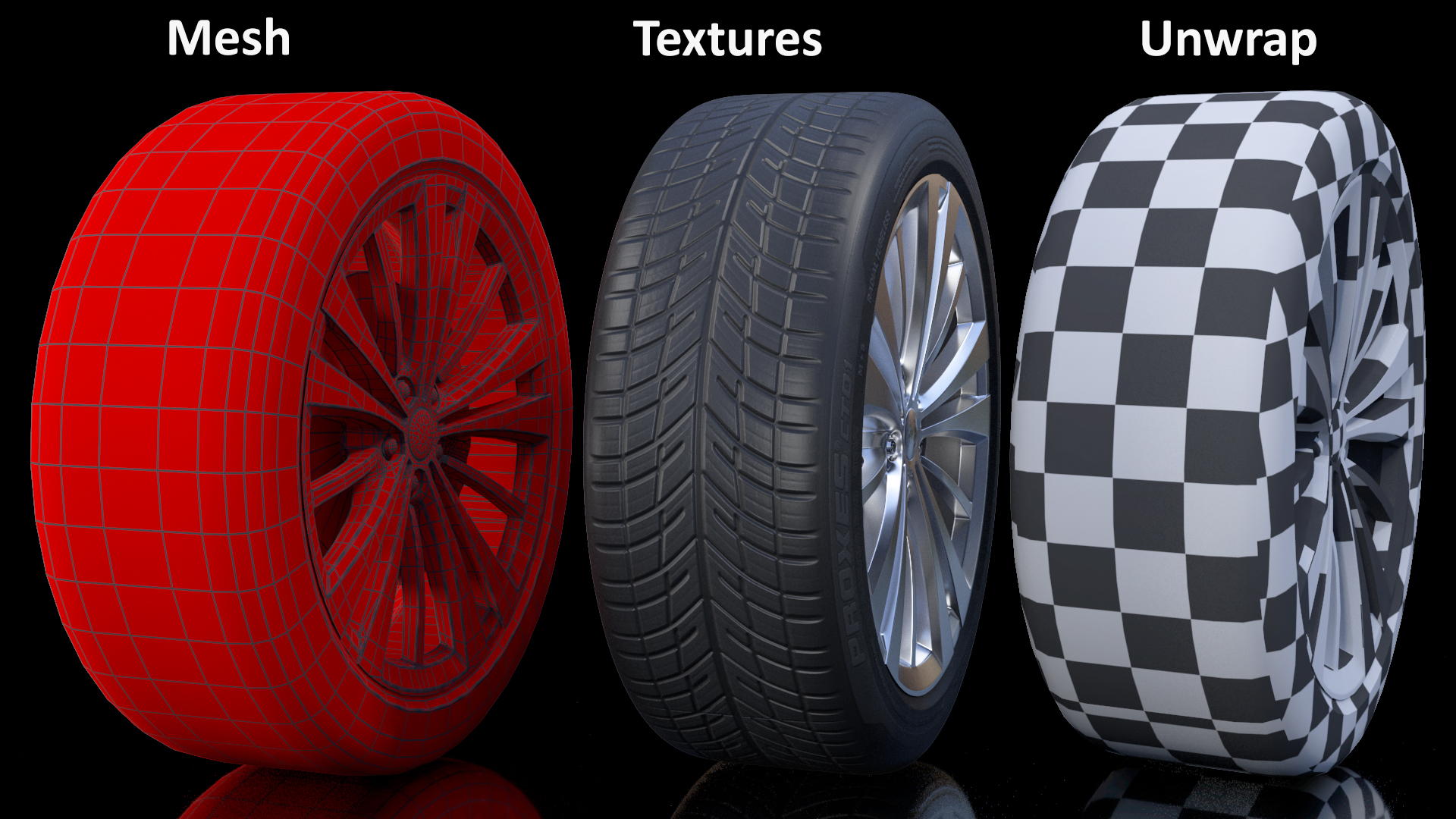 Range Rover Wheel 3D