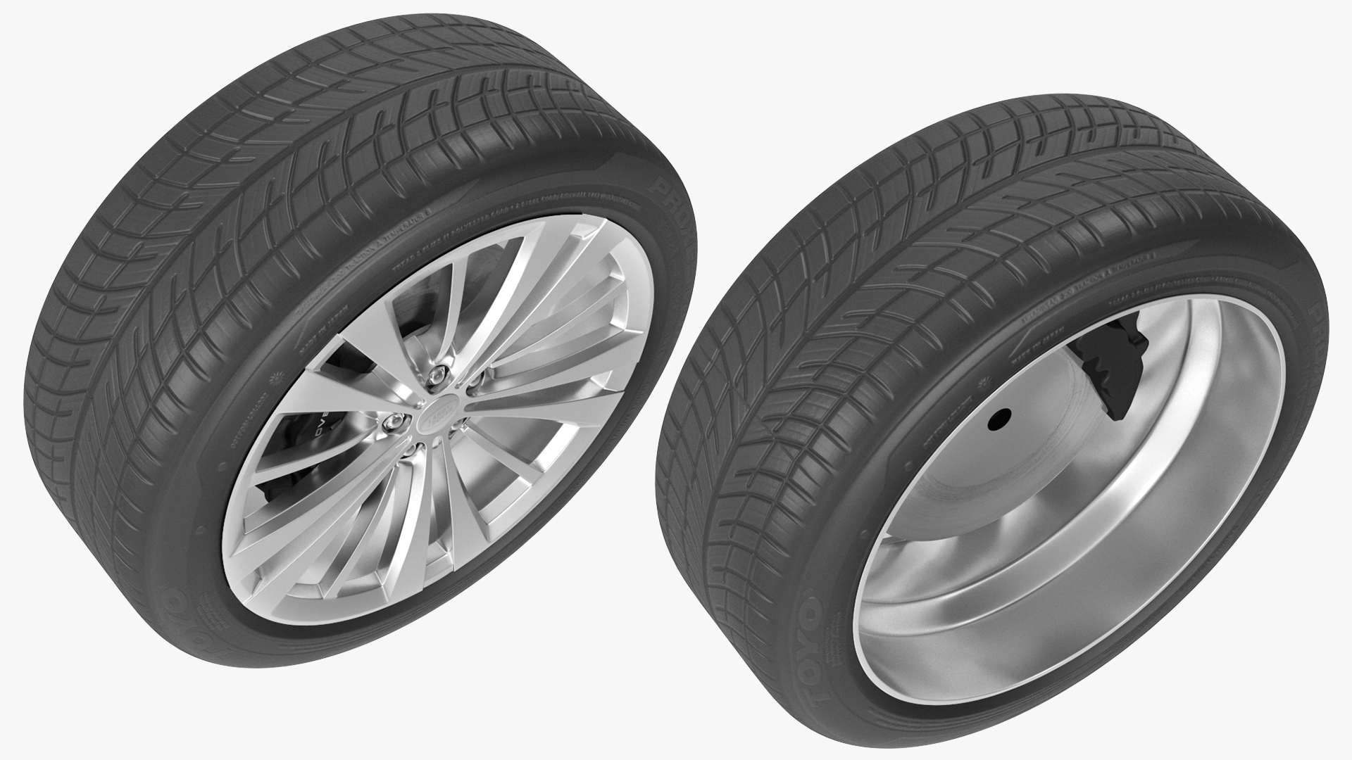 Range Rover Wheel 3D
