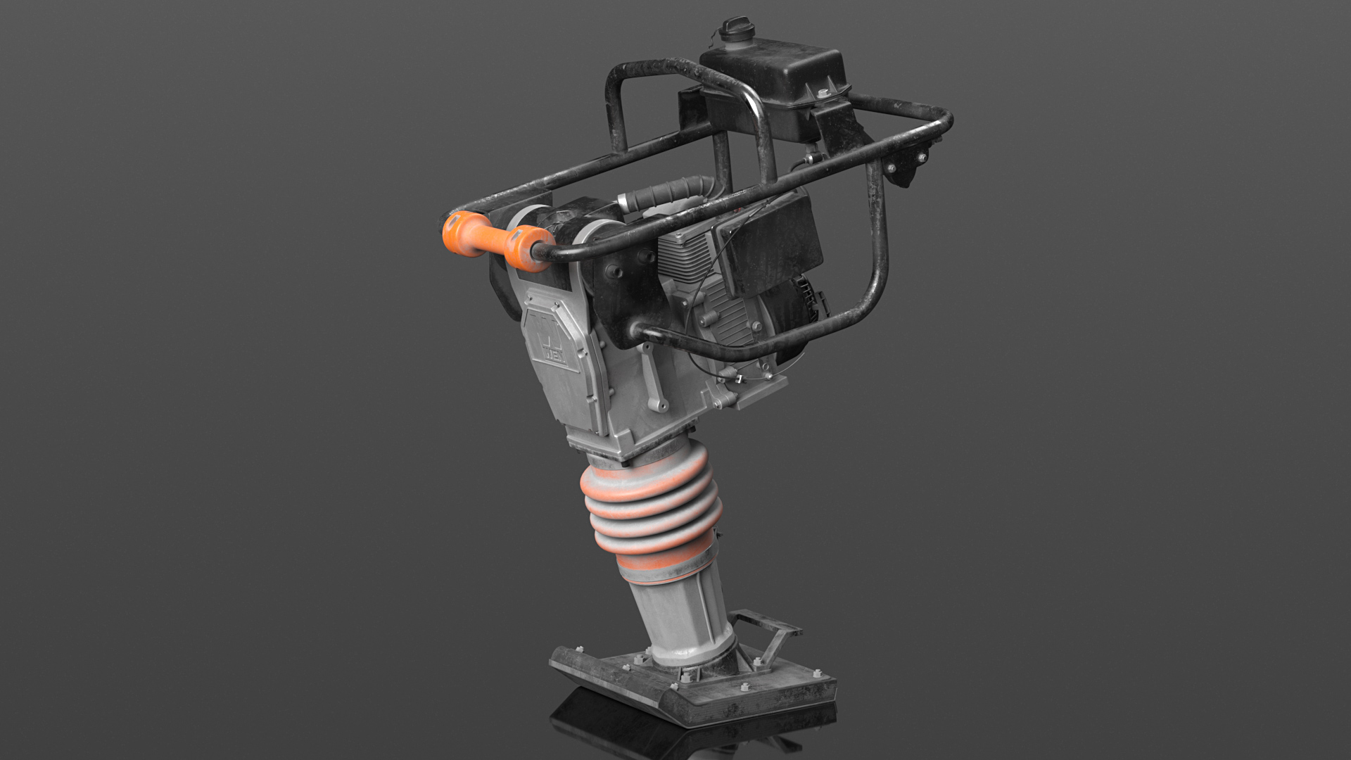 WEN 56040 Tamping Rammer Dirty Rigged 3D