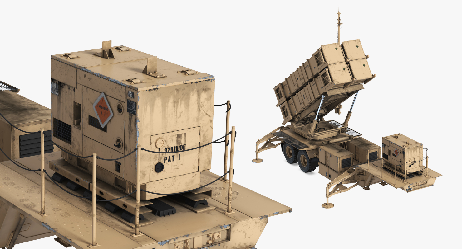 3D MIM 104 Patriot Battle Position Sand