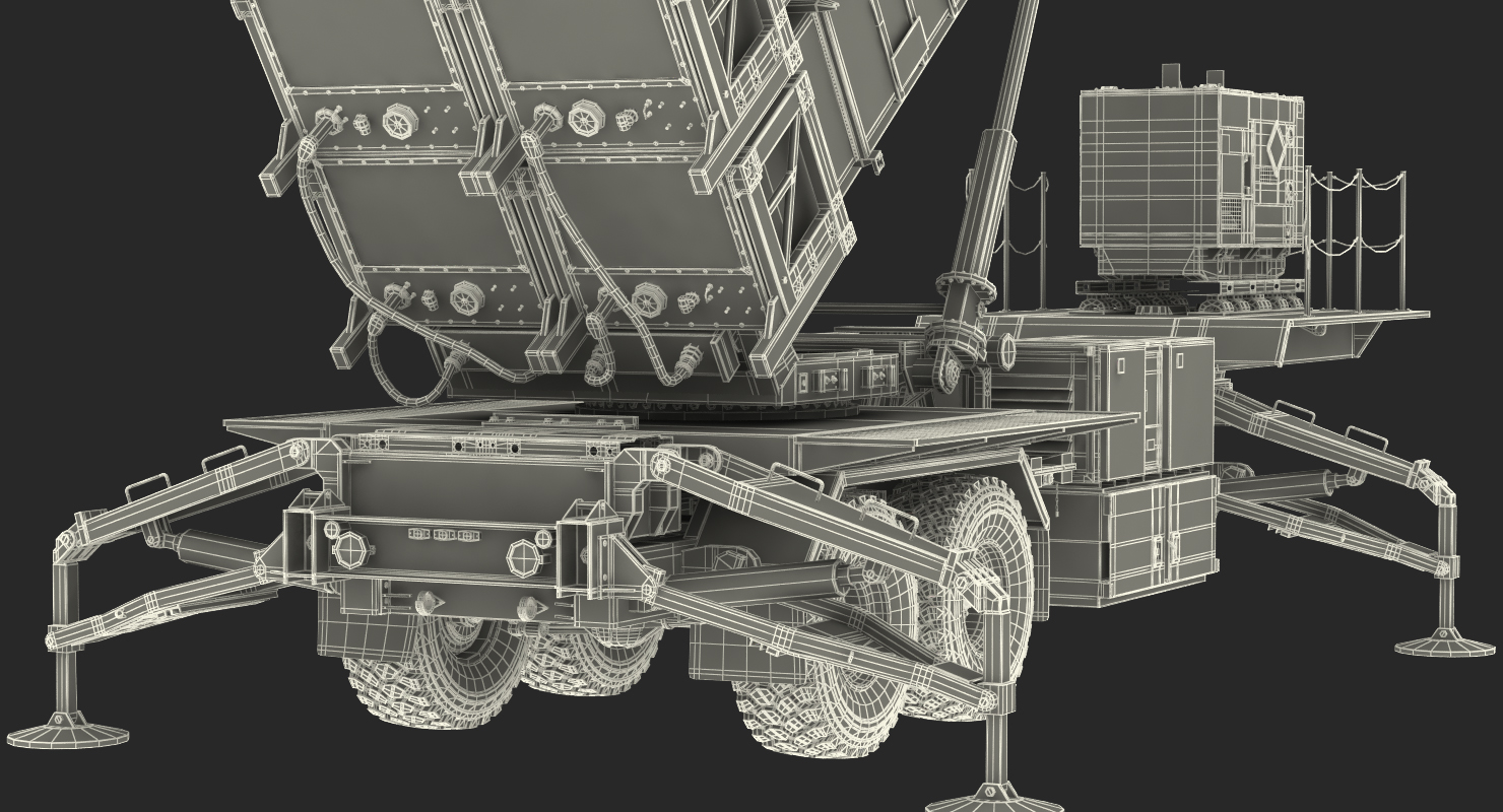 3D MIM 104 Patriot Battle Position Sand