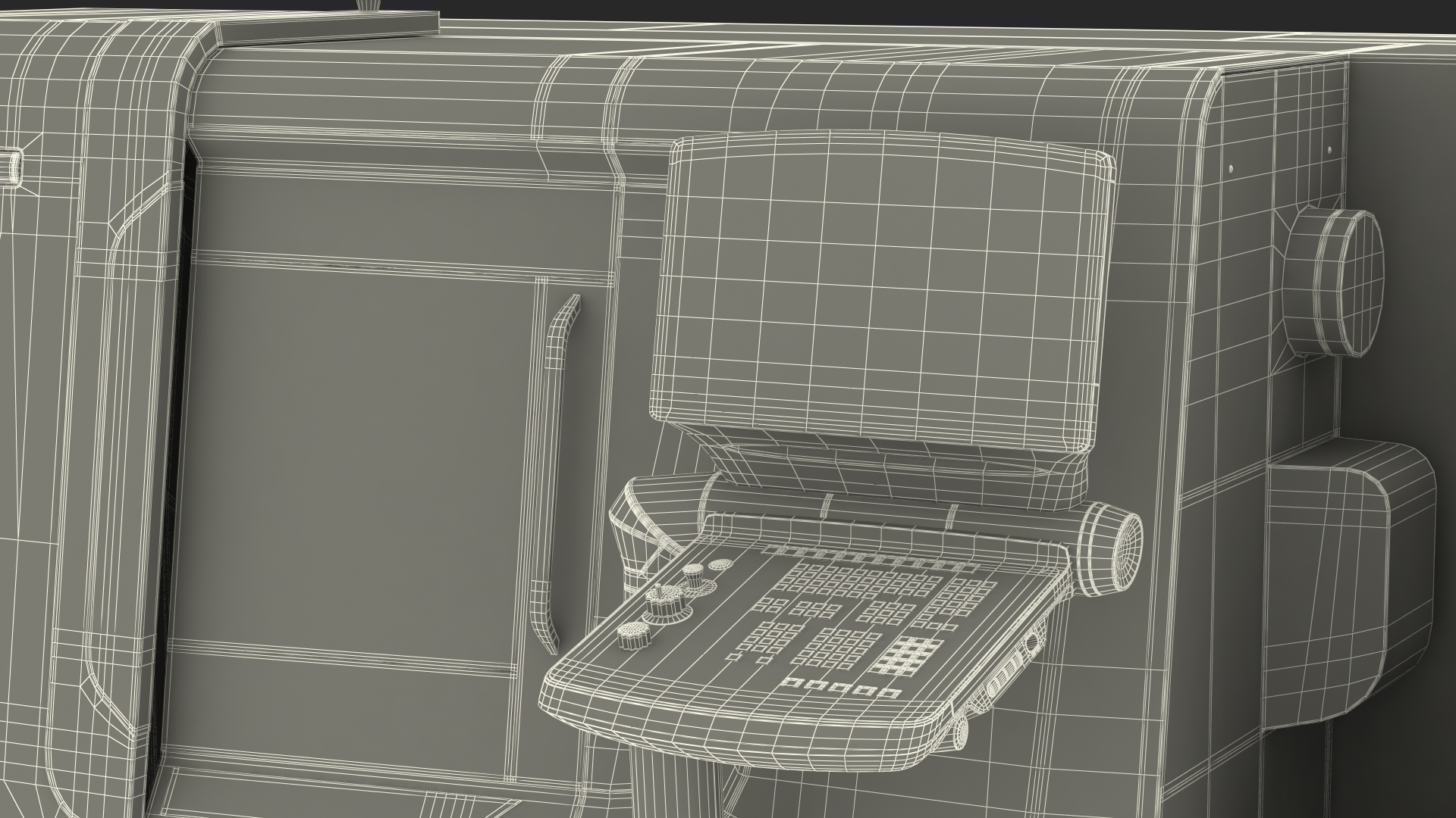 CNC Lathe Universal Turning Center 3D model