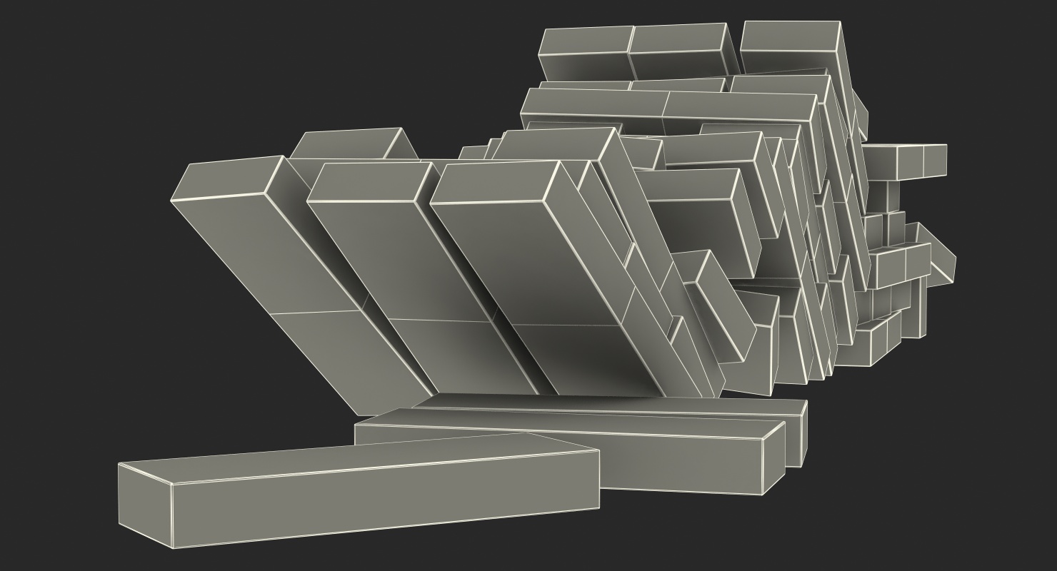 Jenga Game Bricks 3D