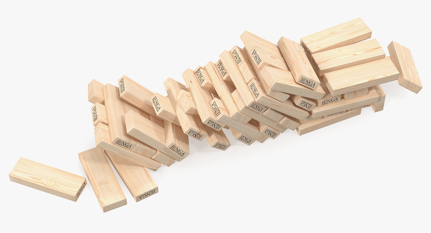 Jenga Game Bricks 3D