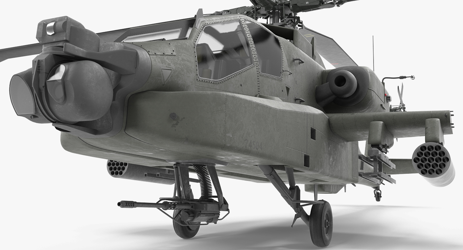 3D AH 64D Apache Longbow