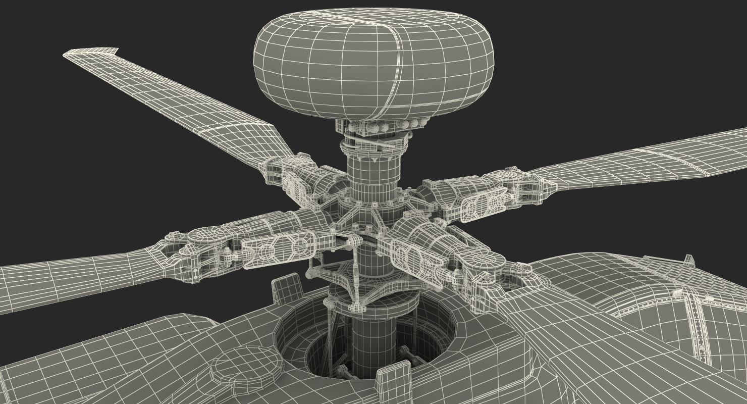 3D AH 64D Apache Longbow